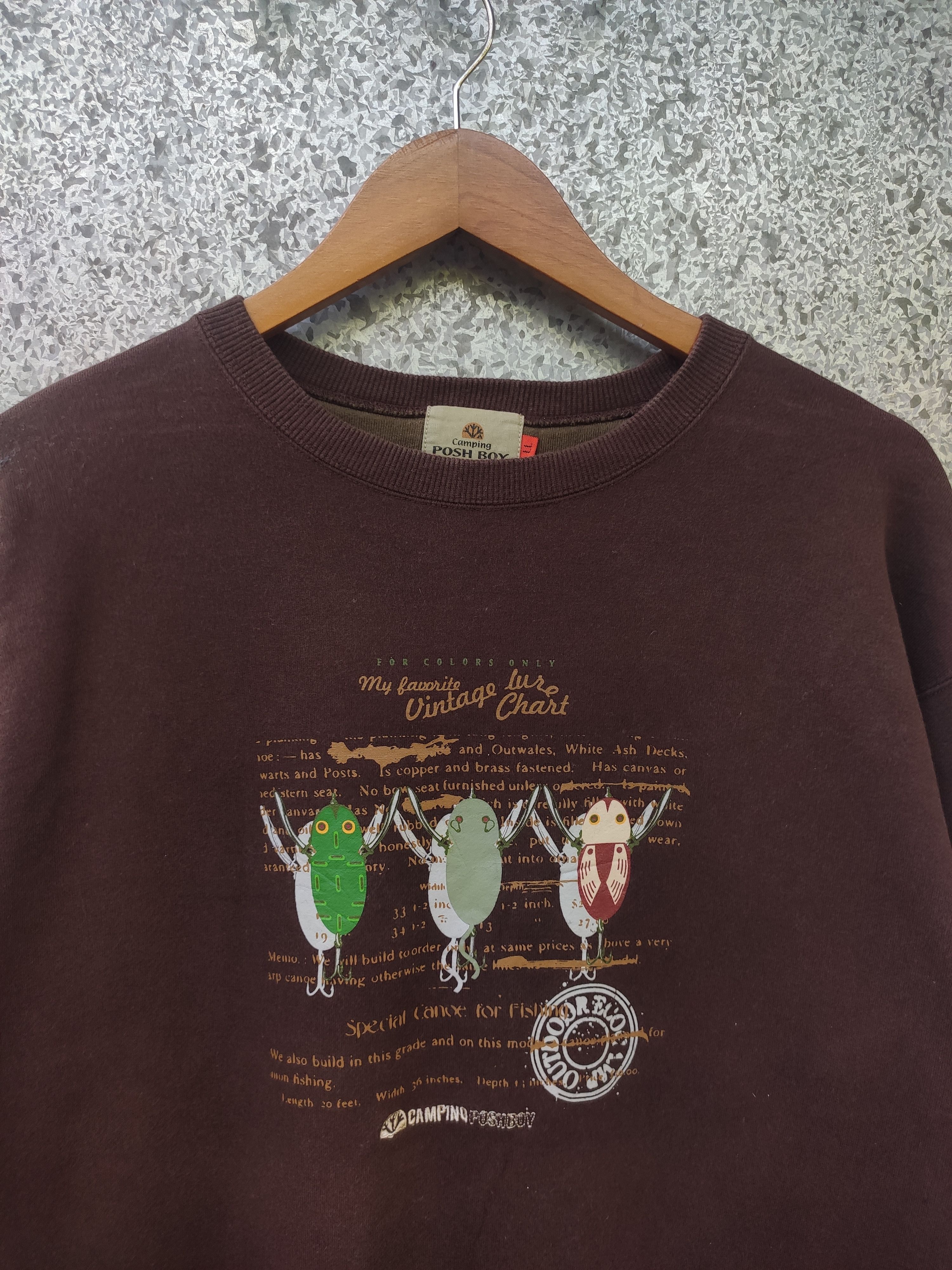 Japanese Brand Vintage Posh Boy Camping Sweatshirt Size US M / EU 48-50 / 2 - 2 Thumbnail