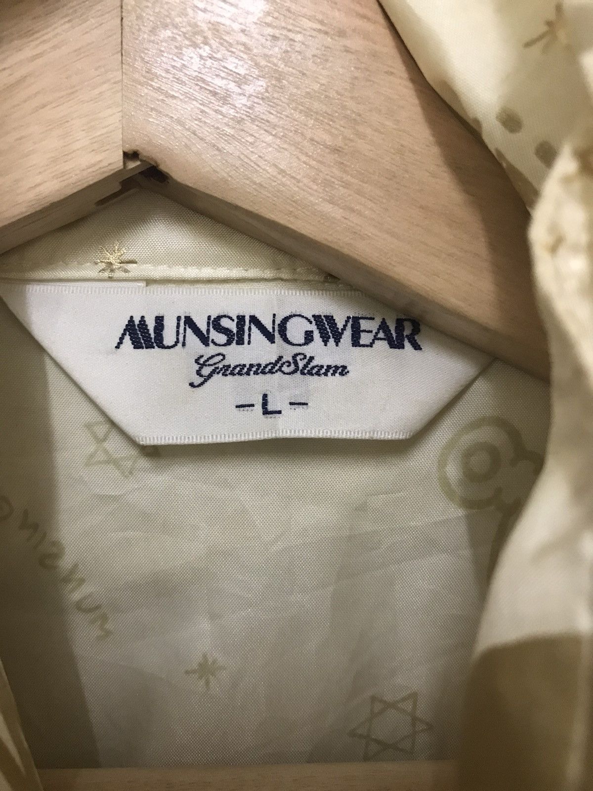 Grand Slam × Japanese Brand Japanese Munsingwear Grand Slam Monogram Light Jacket Size US L / EU 52-54 / 3 - 6 Thumbnail