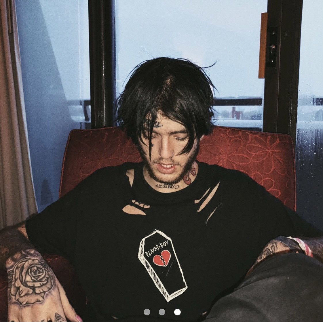 GOTHBOICLIQUE × LIL PEEP LIL PEEP x SMOKEPURPP “Played Boy” Tee | Grailed