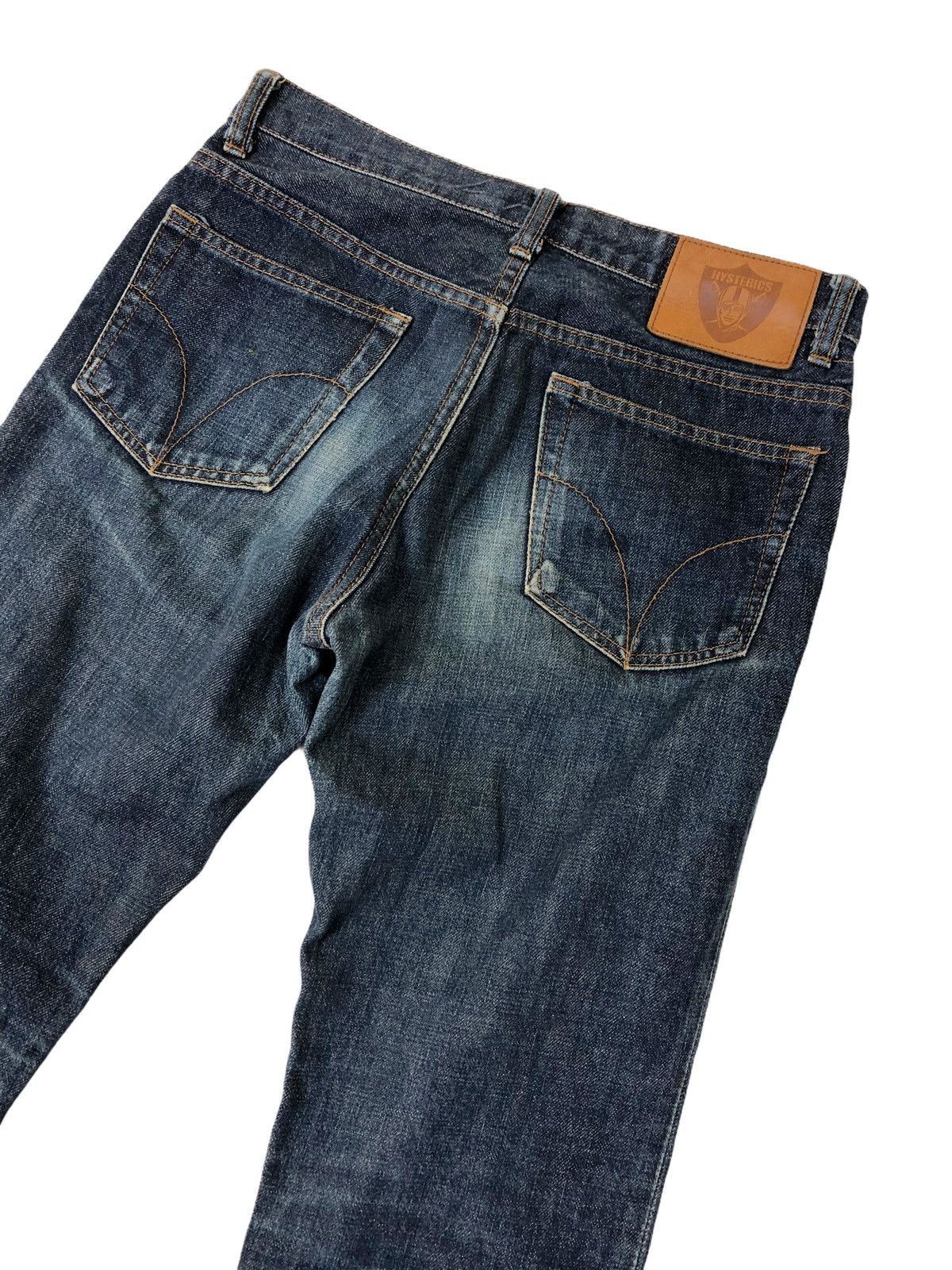 Hysteric Glamour × Japanese Brand Hysteric Glamour Custom Parody Rolling Stones Slim Fit Jeans Size US 28 / EU 44 - 10 Thumbnail