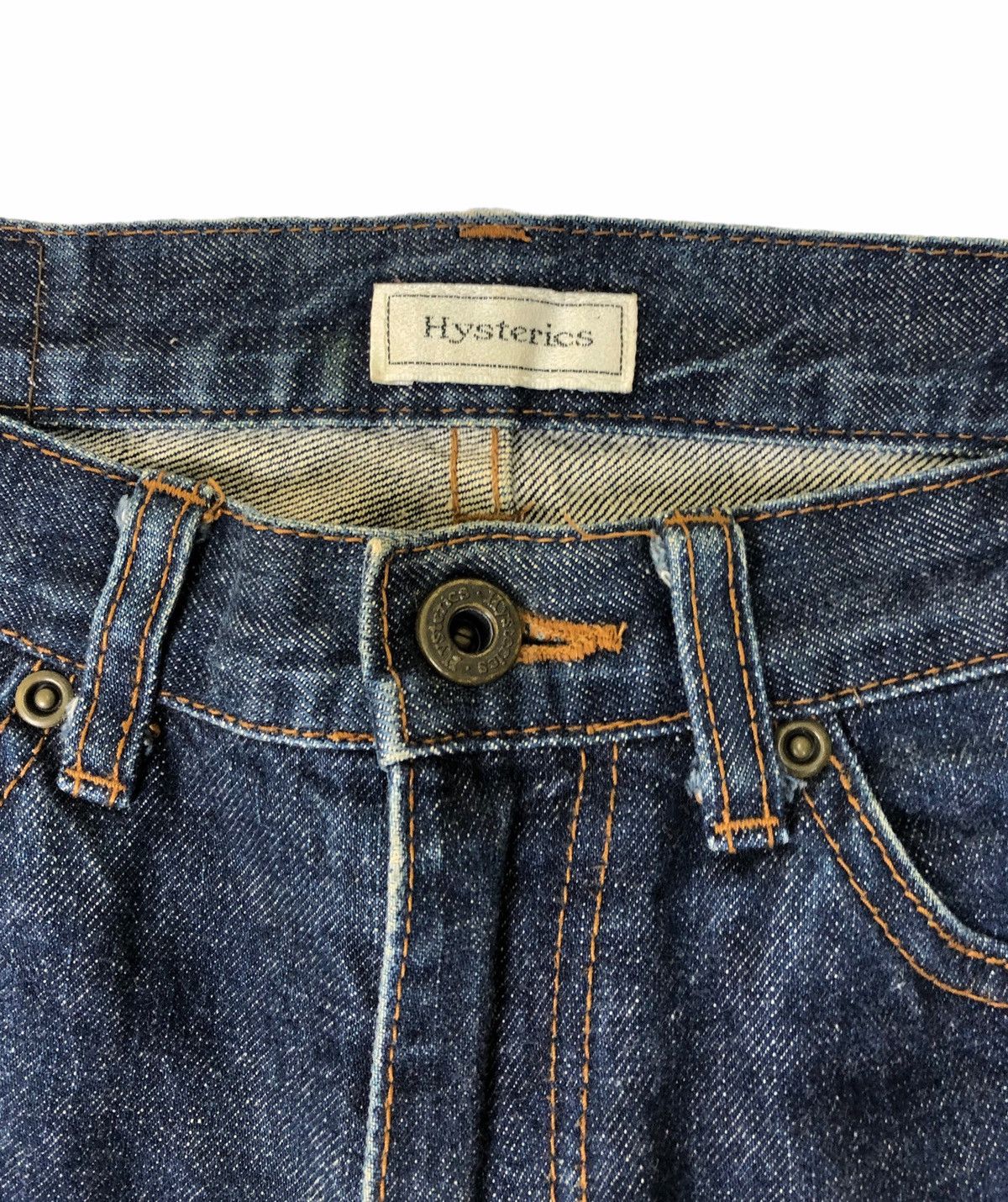 Hysteric Glamour × Japanese Brand Hysteric Glamour Custom Parody Rolling Stones Slim Fit Jeans Size US 28 / EU 44 - 7 Thumbnail