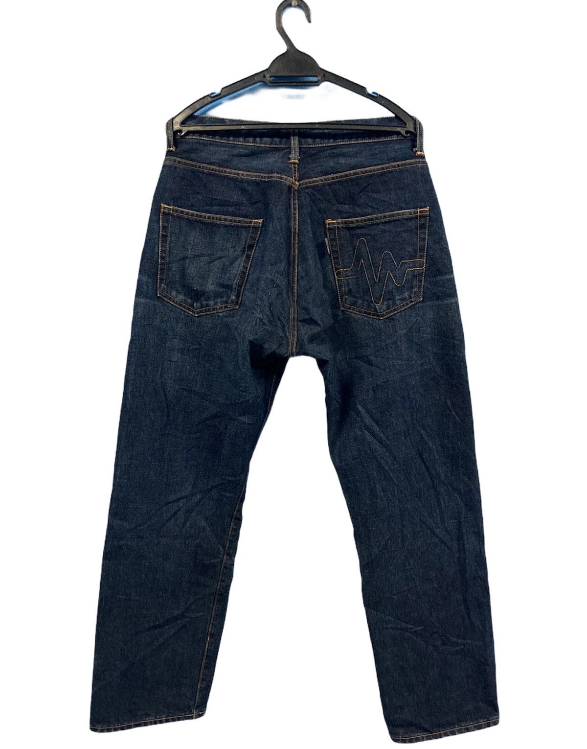 Distressed Denim × Japanese Brand × Whiz Limited Distressed Denim 