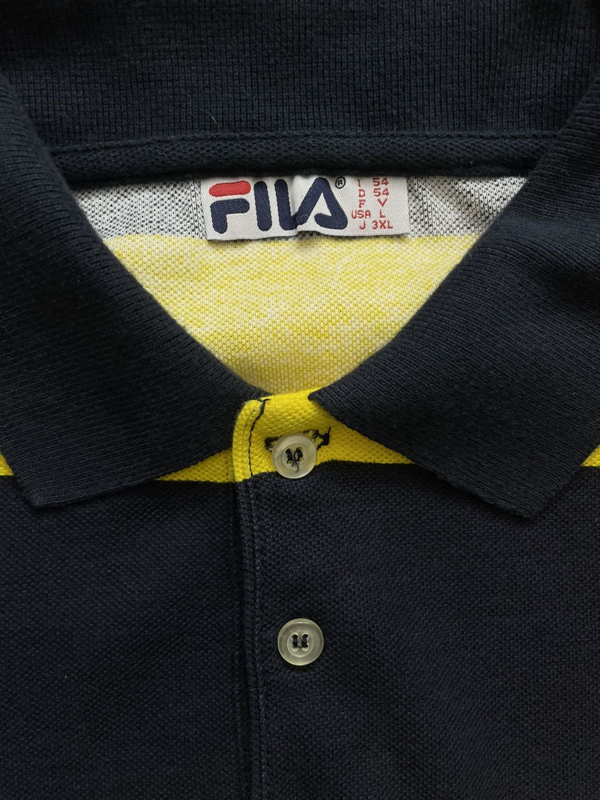 Fila × Vintage FILA vintage Striped polo Long sleeve size 54/XXL Size US XL / EU 56 / 4 - 3 Thumbnail