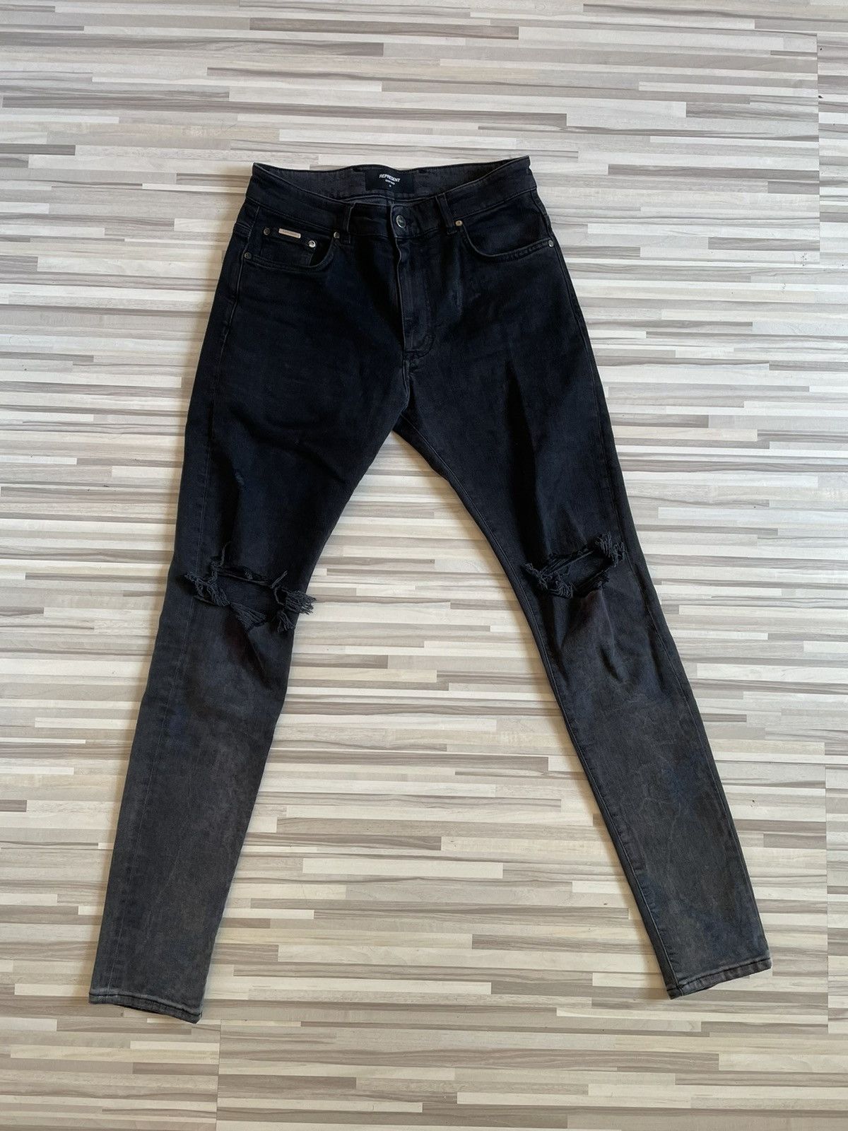 Online REPRESENT DENIM JEANS (ANTHRACITE)