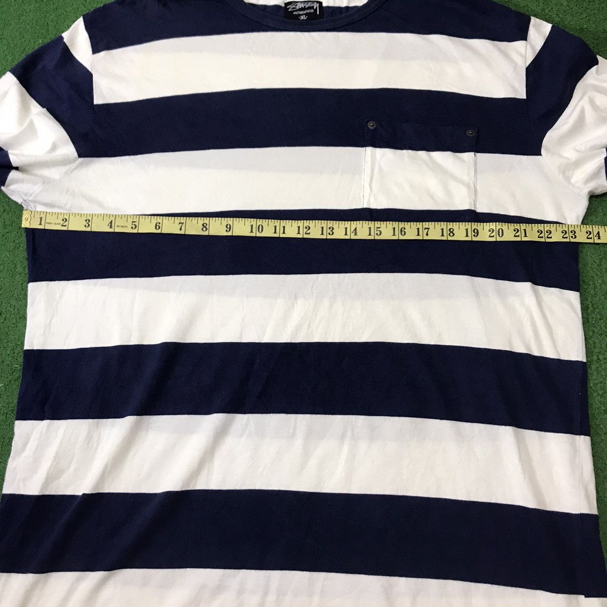 Stussy Stussy Shirt Stripe Single pocket Size US XL / EU 56 / 4 - 6 Thumbnail