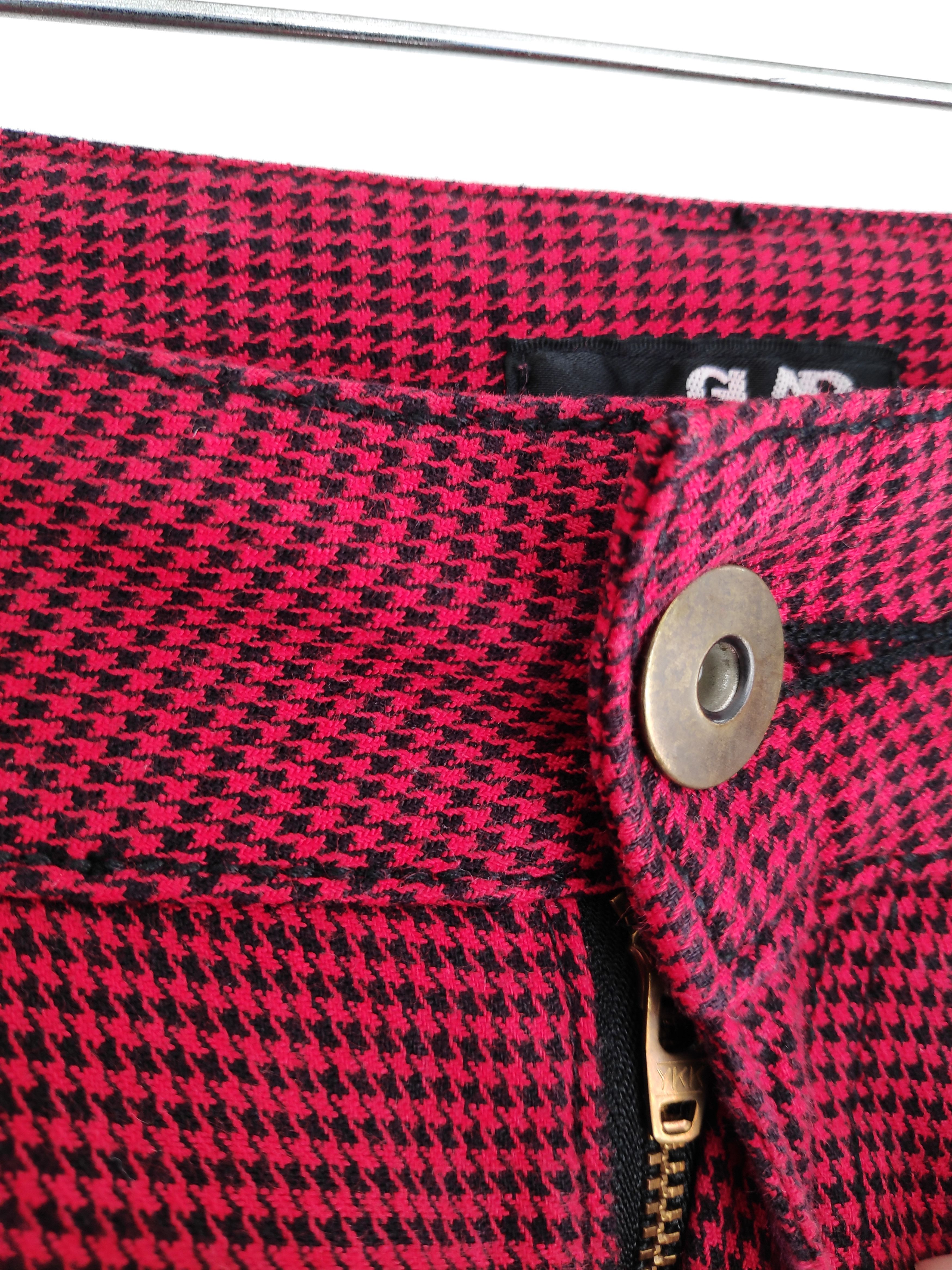 If Six Was Nine × Japanese Brand × Seditionaries Glad News Tartan Plaid Punk Zipper Skinny Pants Size 29 Size US 29 - 17 Thumbnail