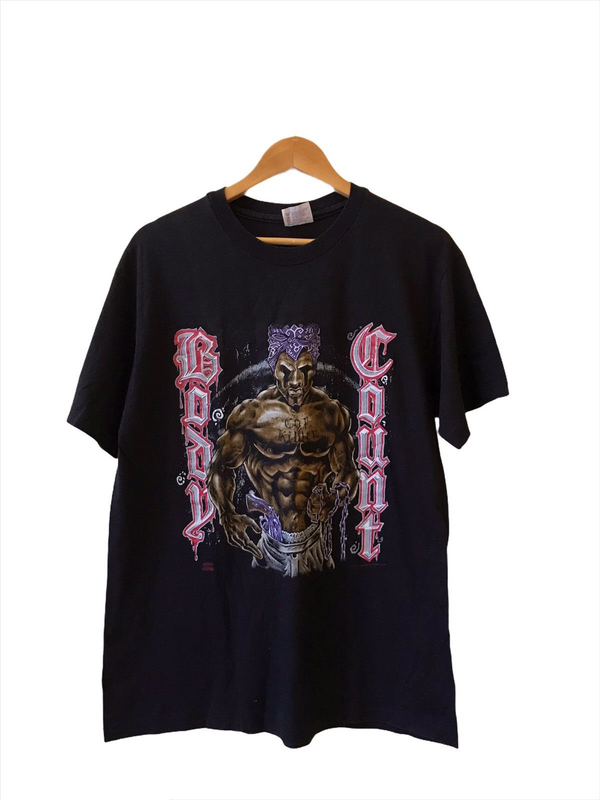 Band Tees × Designer × Vintage Body Count Cop Killer Ice T