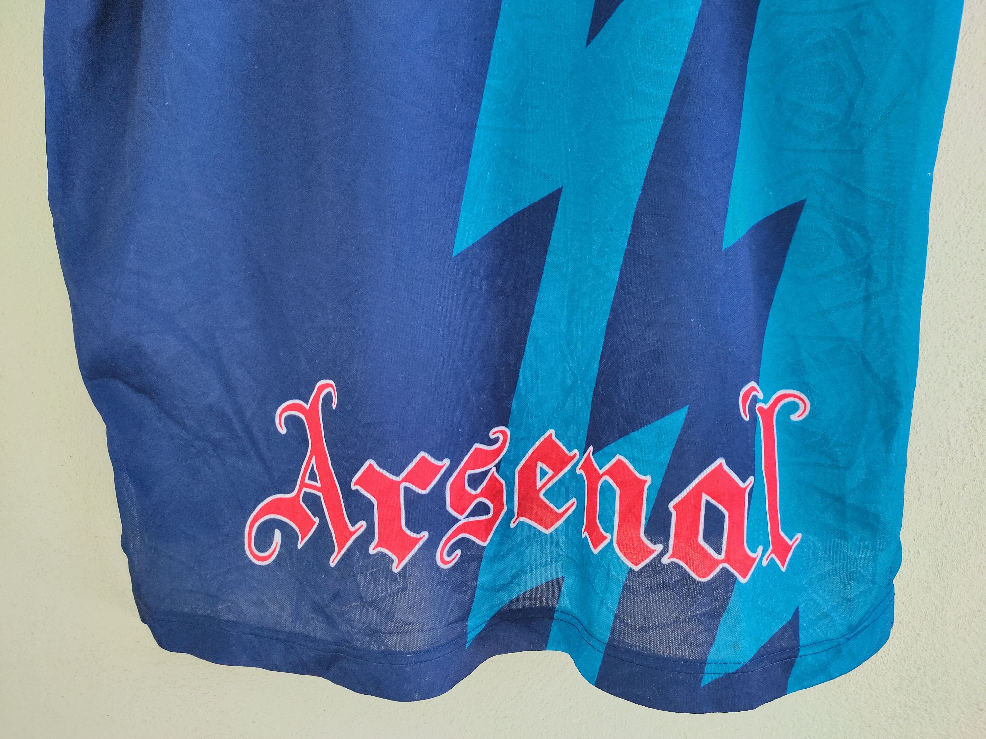 Vintage Vintage 90's ARSENAL away jersey by NIKE Size US L / EU 52-54 / 3 - 14 Thumbnail