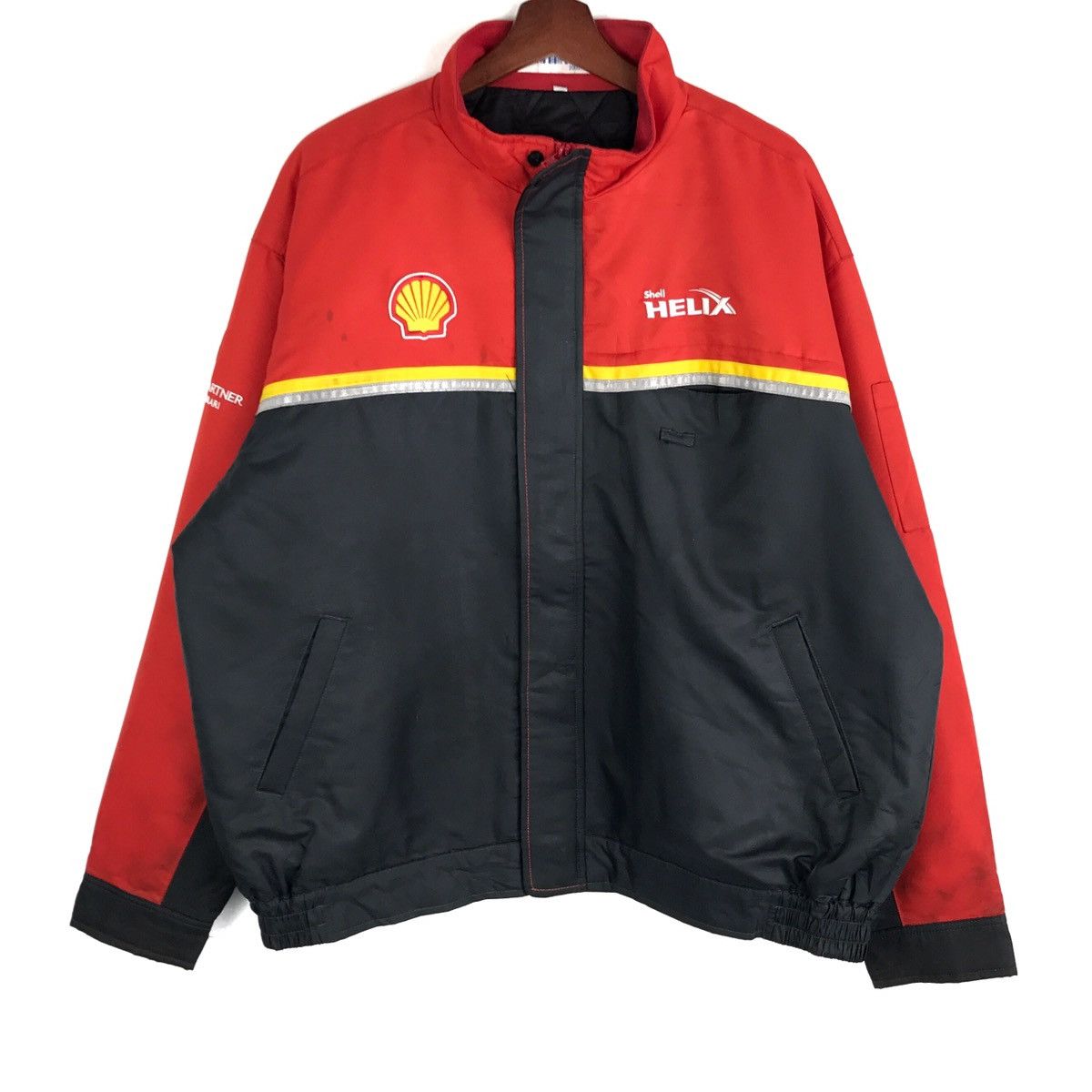 Vintage Ferrari Shell Technical Partner SCUDERIA FERRARI Sweater Grailed