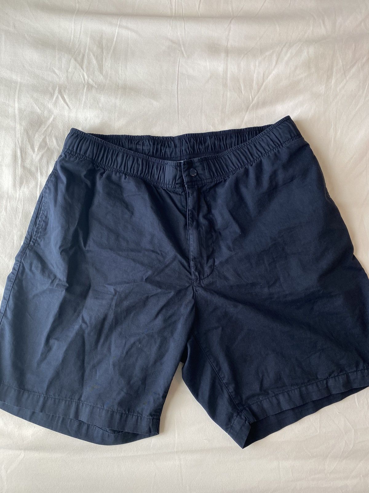 Adsum Adsum Bank Short Navy Medium 32 | Grailed