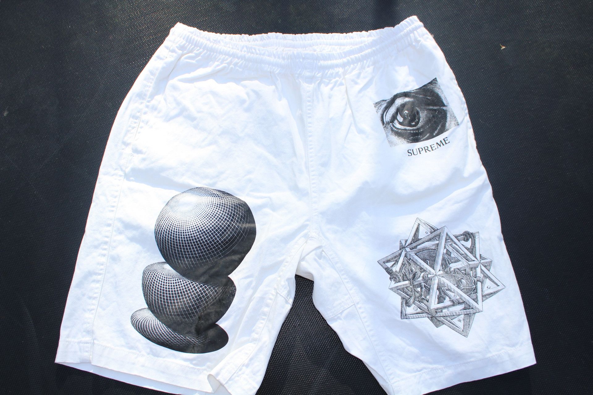 Supreme Supreme M.C Escher Short / White | Grailed