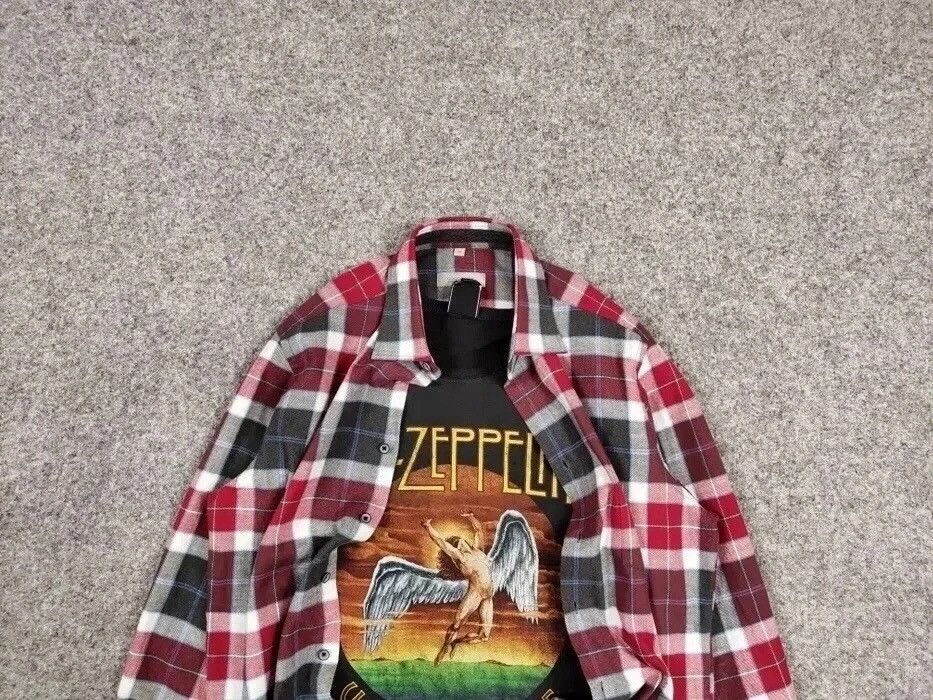 Flannel Vintage Flannel Shirt Travis Scott Style Size US M / EU 48-50 / 2 - 9 Thumbnail