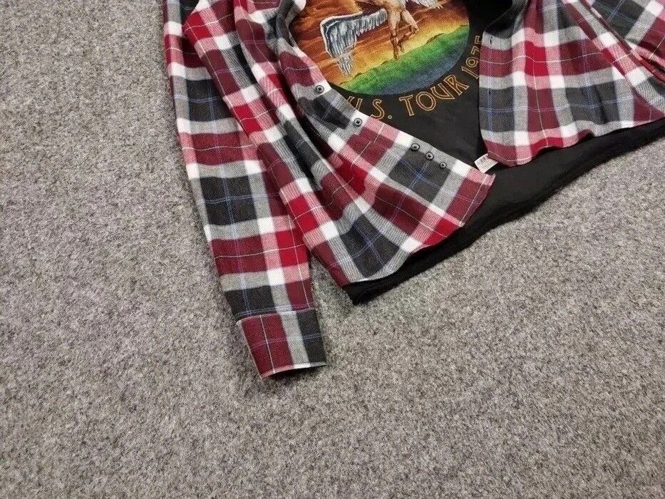Flannel Vintage Flannel Shirt Travis Scott Style Size US M / EU 48-50 / 2 - 6 Thumbnail