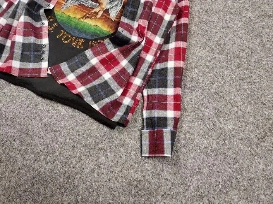 Flannel Vintage Flannel Shirt Travis Scott Style Size US M / EU 48-50 / 2 - 5 Thumbnail