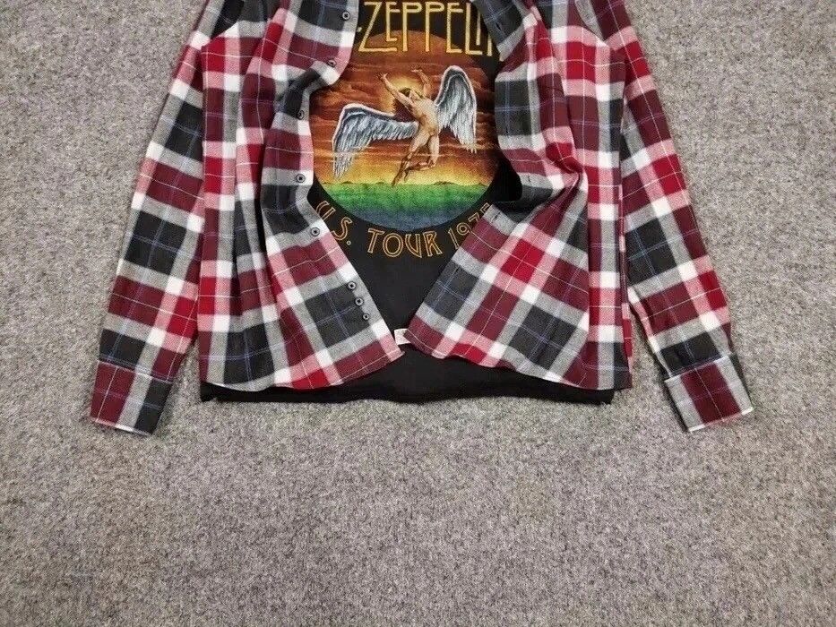 Flannel Vintage Flannel Shirt Travis Scott Style Size US M / EU 48-50 / 2 - 8 Thumbnail