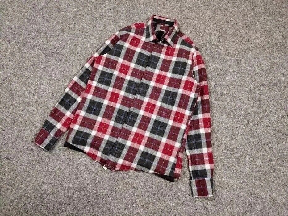 Flannel Vintage Flannel Shirt Travis Scott Style Size US M / EU 48-50 / 2 - 12 Thumbnail