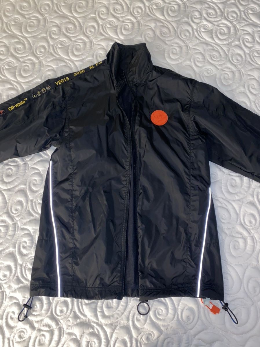 Off-White Off-White FW 2020 Fleece Jacket Size US S / EU 44-46 / 1 - 1 Thumbnail