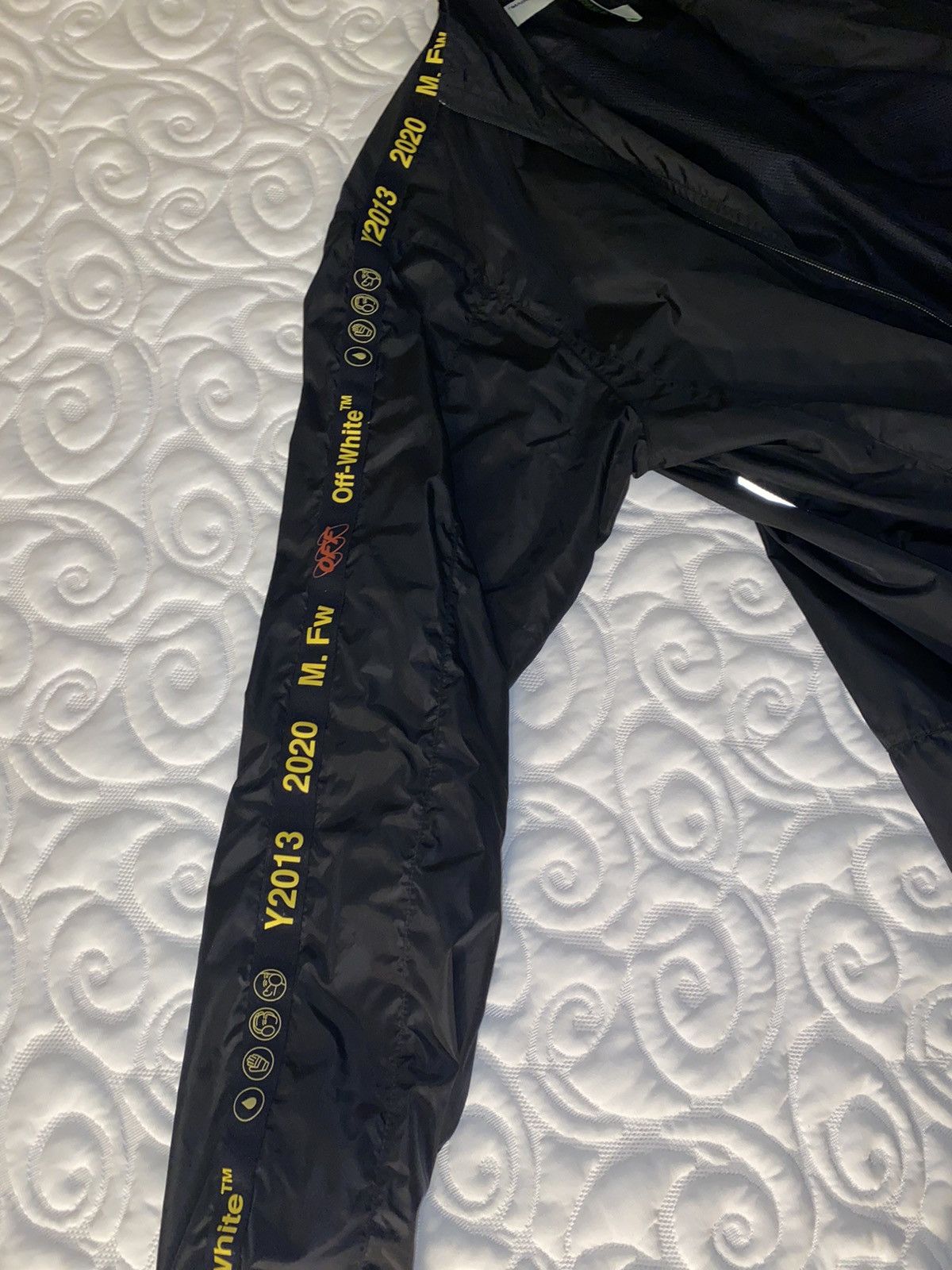 Off-White Off-White FW 2020 Fleece Jacket Size US S / EU 44-46 / 1 - 8 Thumbnail