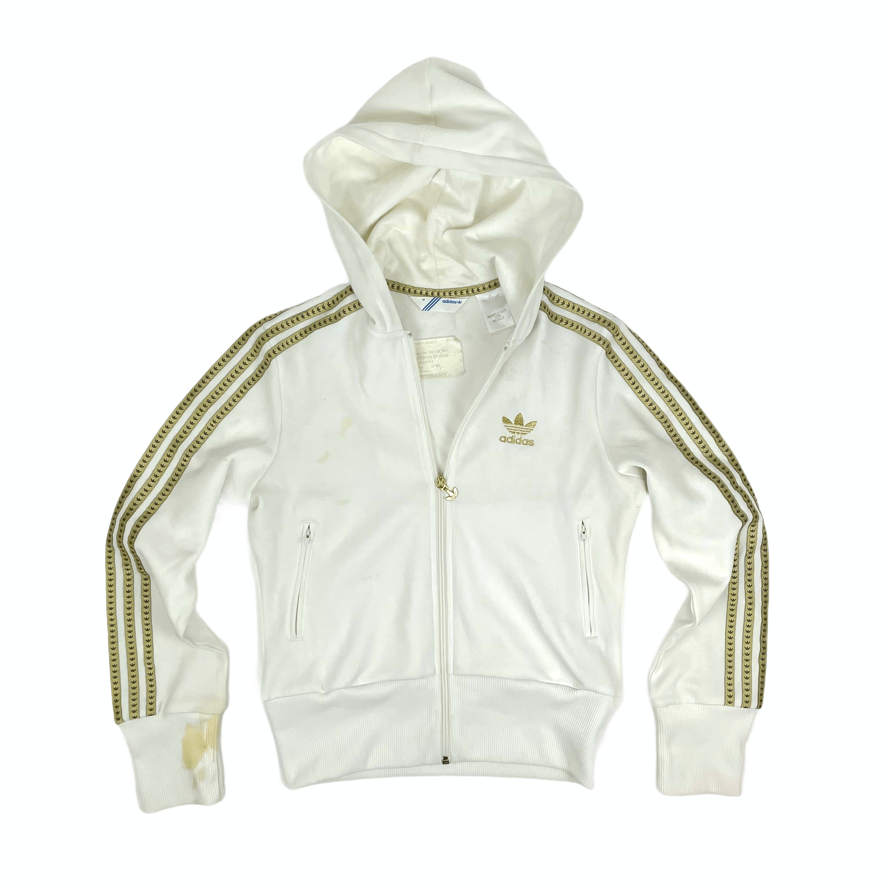 Adidas London Track Top Jacket Vintage White XL 2006 AK9001