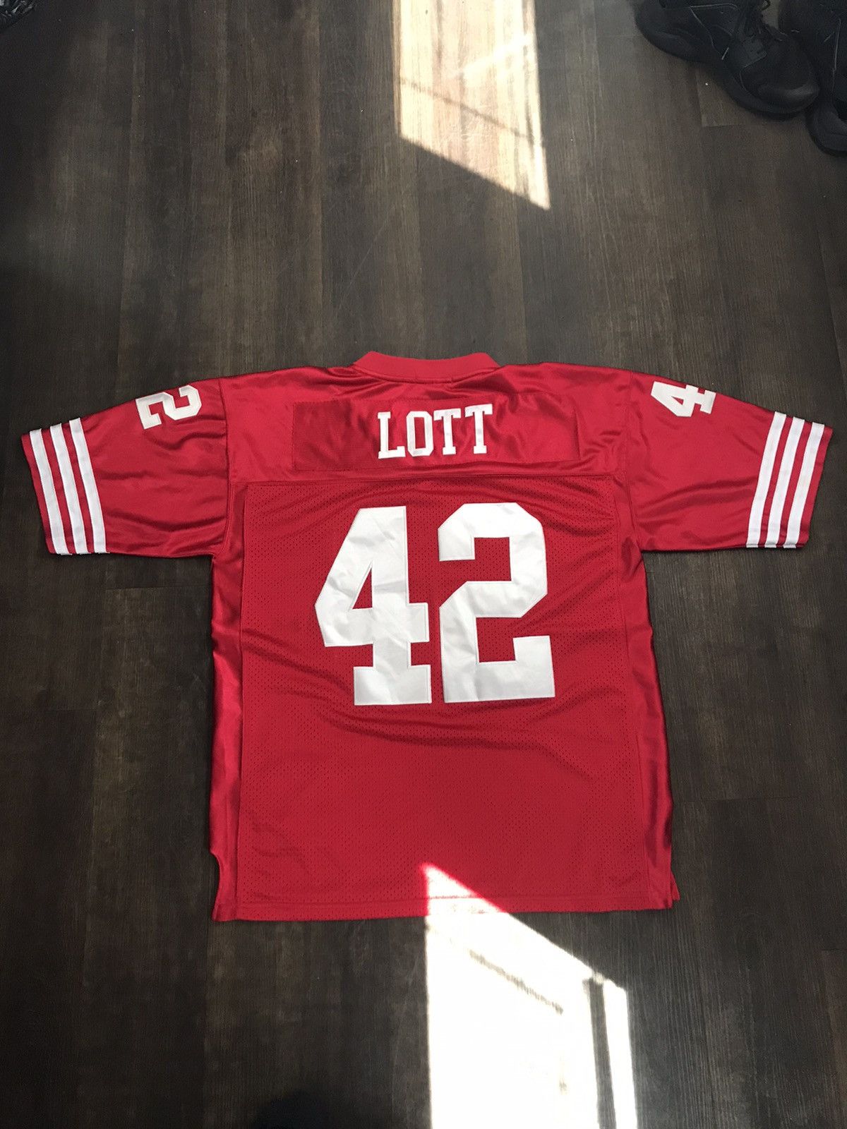 Mitchell & Ness NFL San Francisco 49ers Ronnie Lott #42 Jersey Size 54.