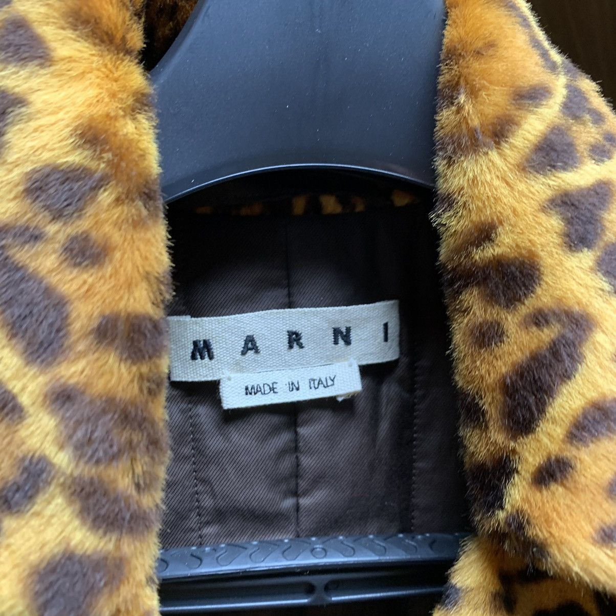Marni 19fw leopard calf hair coat Size US M / EU 48-50 / 2 - 10 Thumbnail