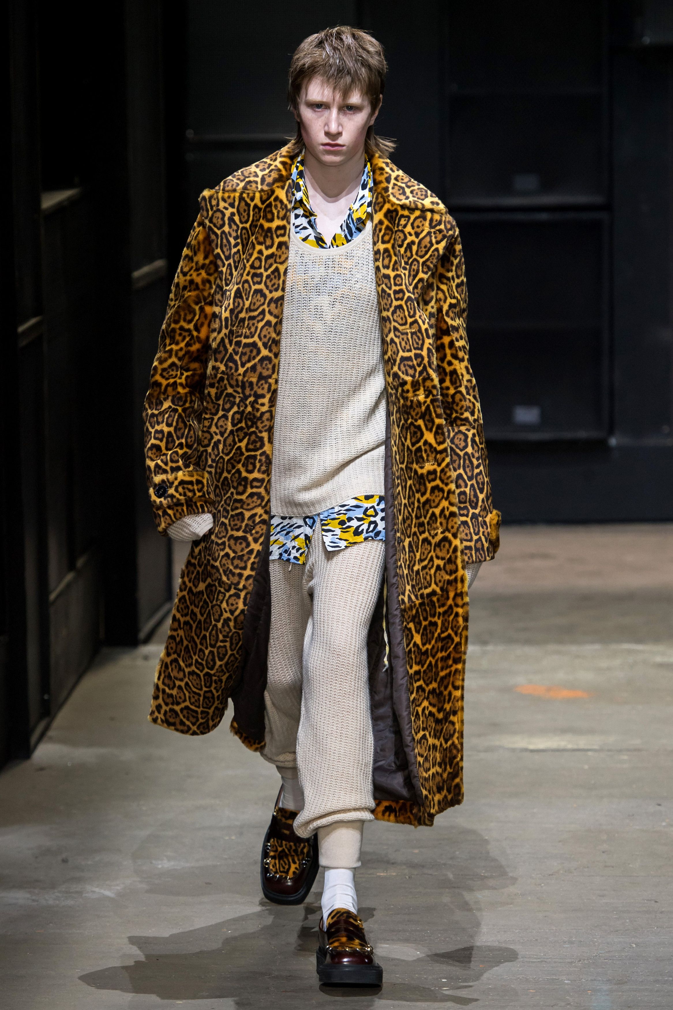Marni 19fw leopard calf hair coat Size US M / EU 48-50 / 2 - 2 Thumbnail