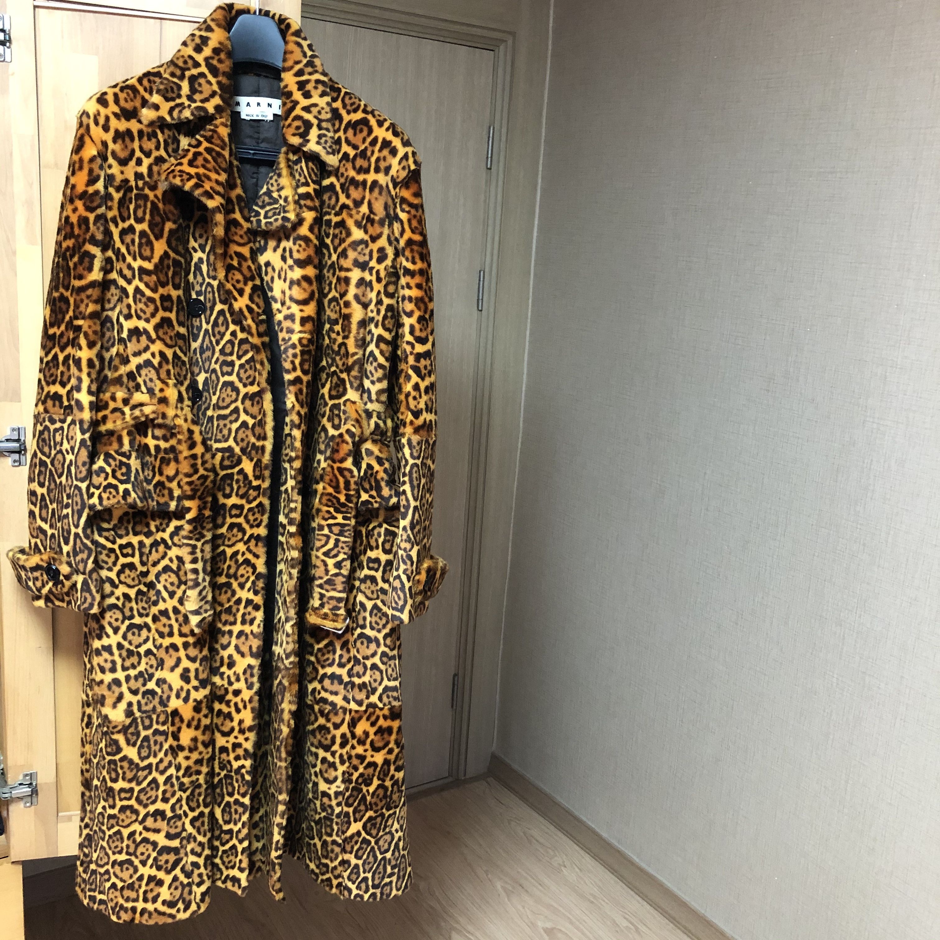 Marni 19fw leopard calf hair coat Size US M / EU 48-50 / 2 - 6 Thumbnail