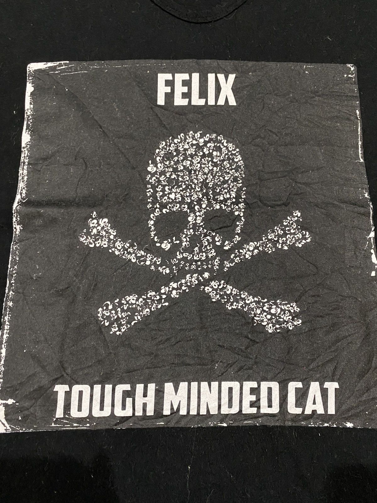 Cartoon Network Roen X Felix The Cat Felix Tough Minded Cat T Shirt Size US M / EU 48-50 / 2 - 2 Thumbnail