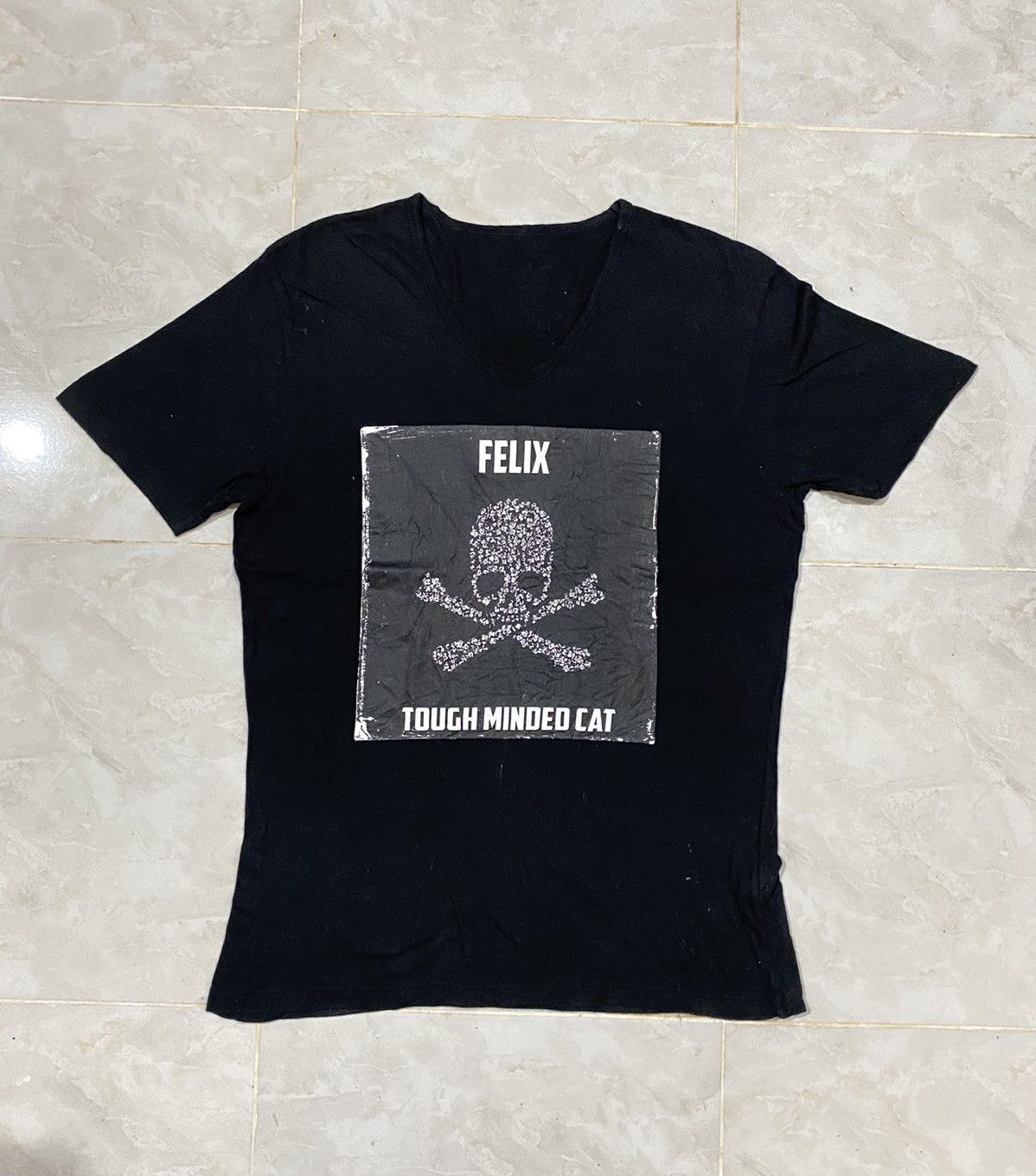Cartoon Network Roen X Felix The Cat Felix Tough Minded Cat T Shirt Size US M / EU 48-50 / 2 - 1 Thumbnail
