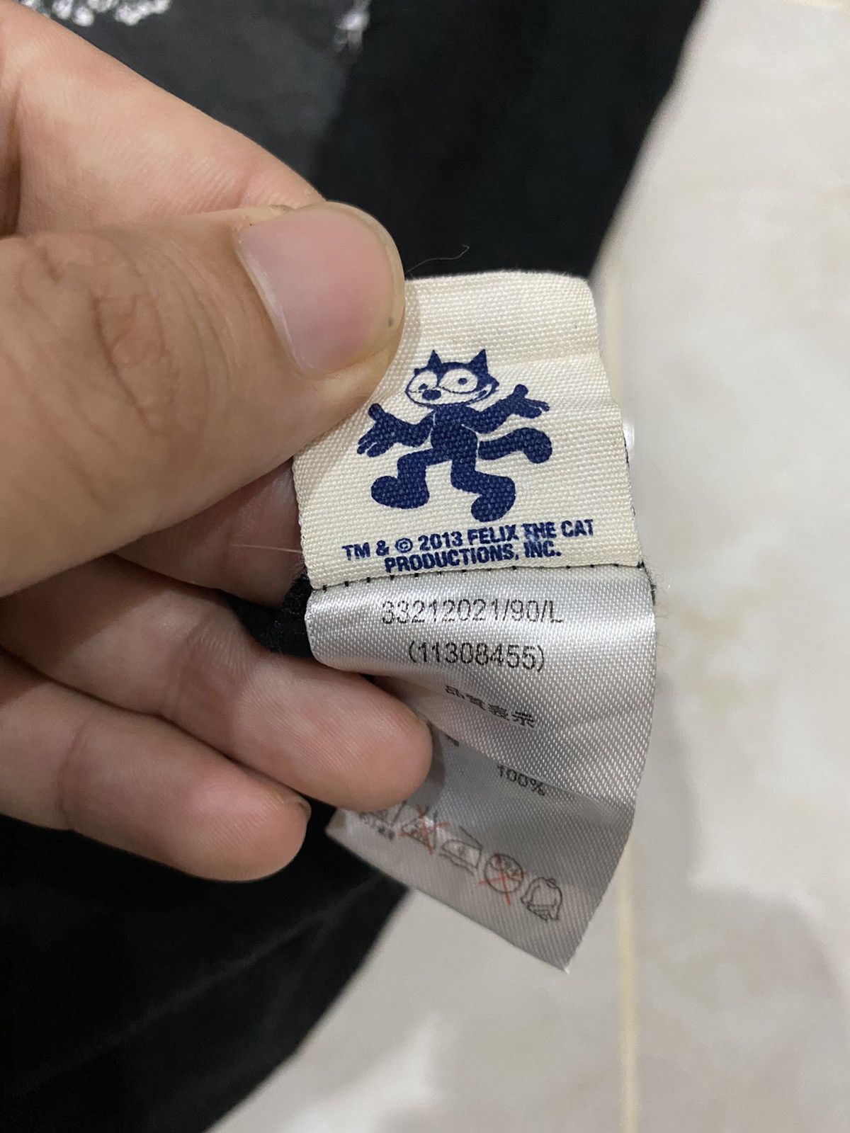 Cartoon Network Roen X Felix The Cat Felix Tough Minded Cat T Shirt Size US M / EU 48-50 / 2 - 3 Thumbnail
