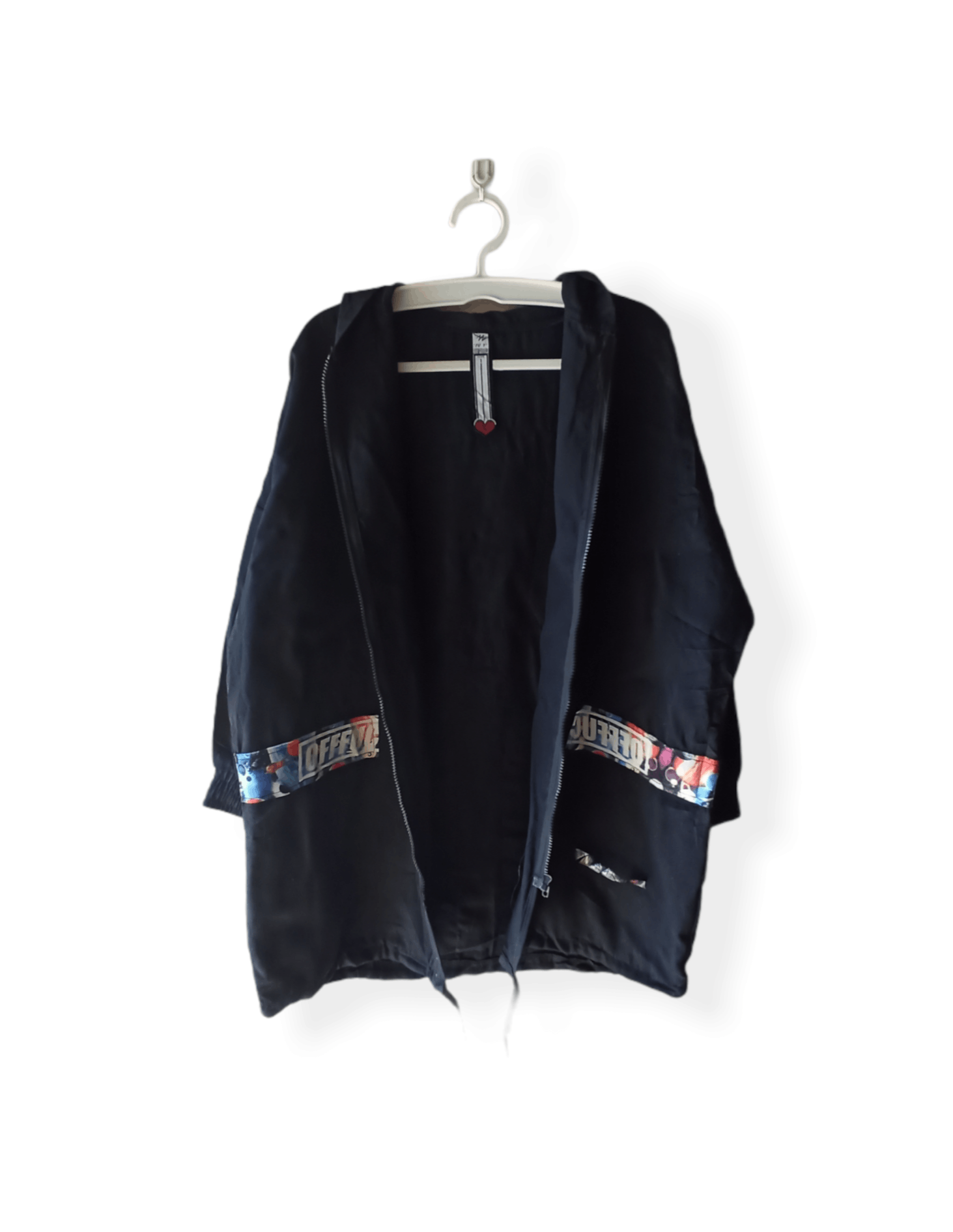 Vintage NNY.FU GUERRI HOPE 1 Parka Hoodie Size US L / EU 52-54 / 3 - 1 Thumbnail
