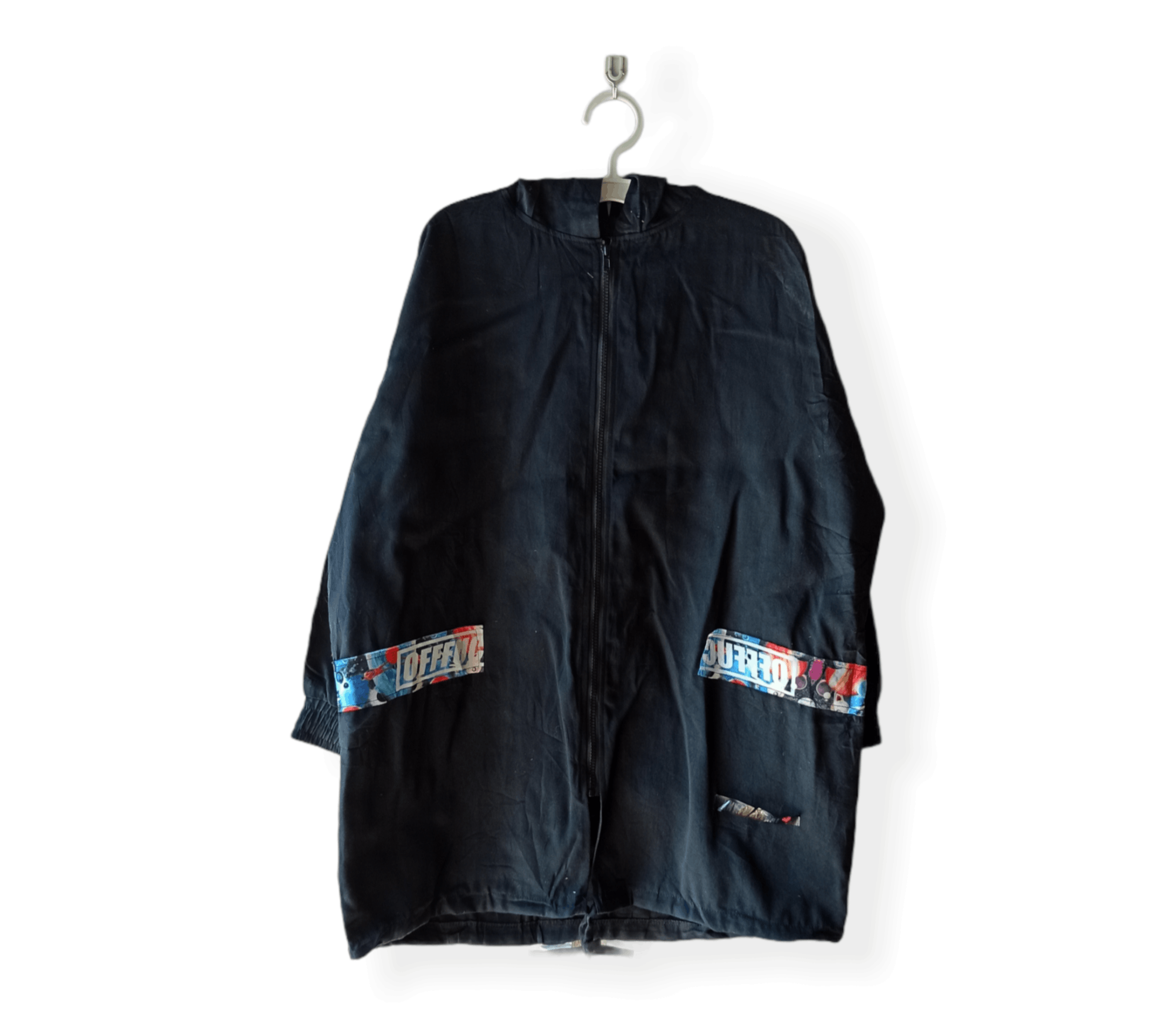 Vintage NNY.FU GUERRI HOPE 1 Parka Hoodie Size US L / EU 52-54 / 3 - 2 Thumbnail