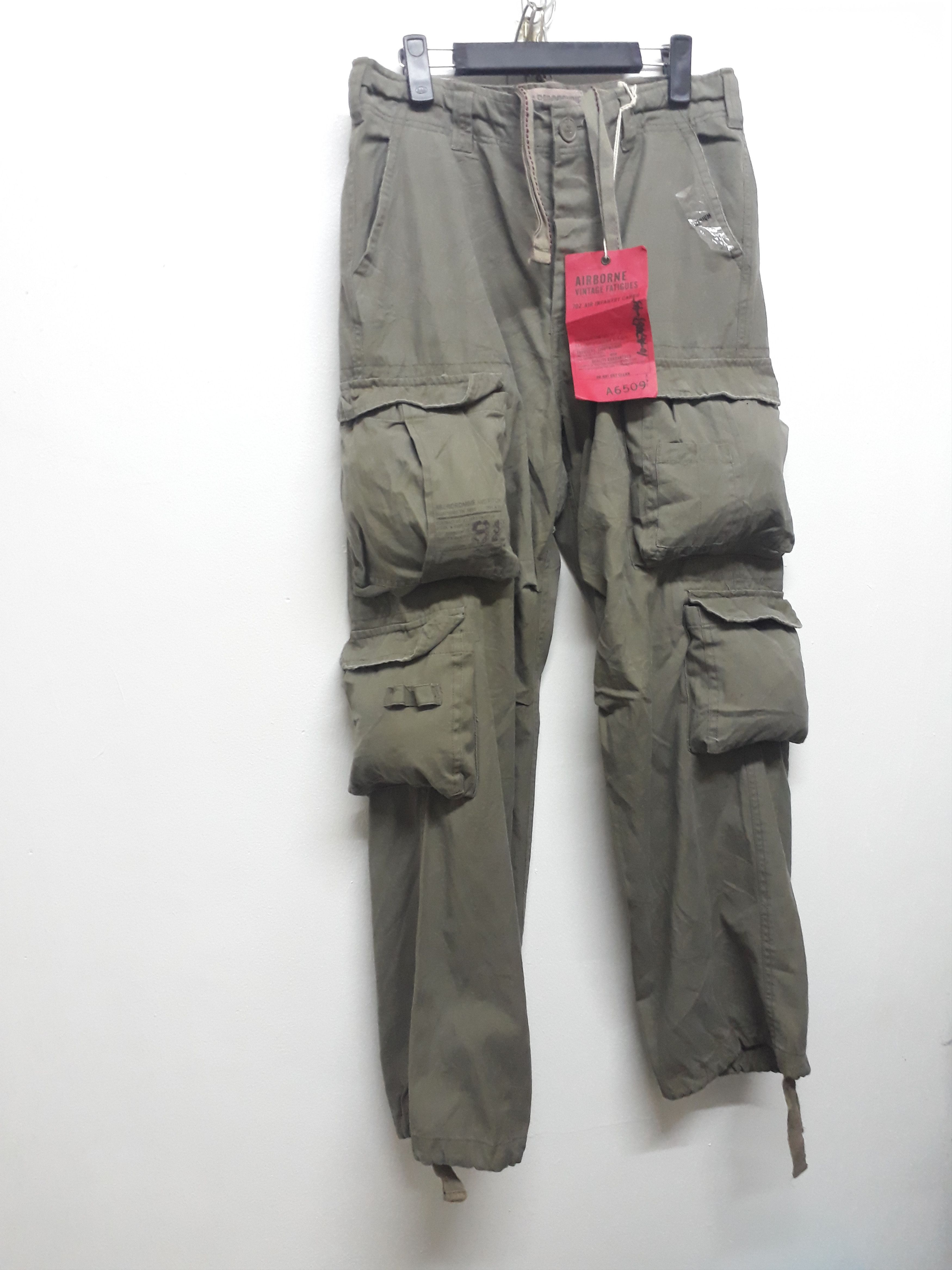 Abercrombie & Fitch 💥A&F ABERCROMBIE & FITCH Multipocket Trouser Pants Size US 33 - 3 Thumbnail