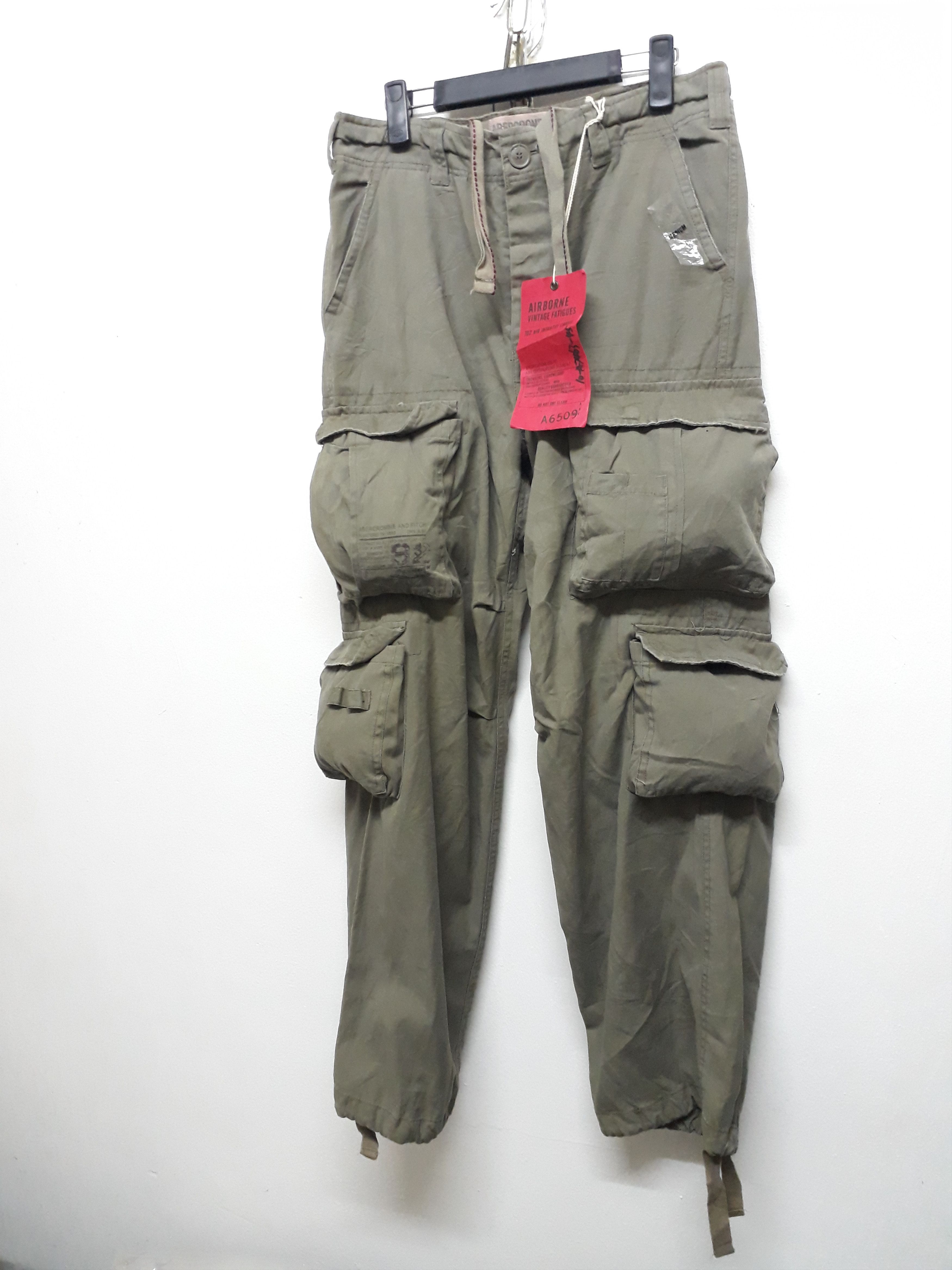 Abercrombie & Fitch 💥A&F ABERCROMBIE & FITCH Multipocket Trouser Pants Size US 33 - 2 Thumbnail