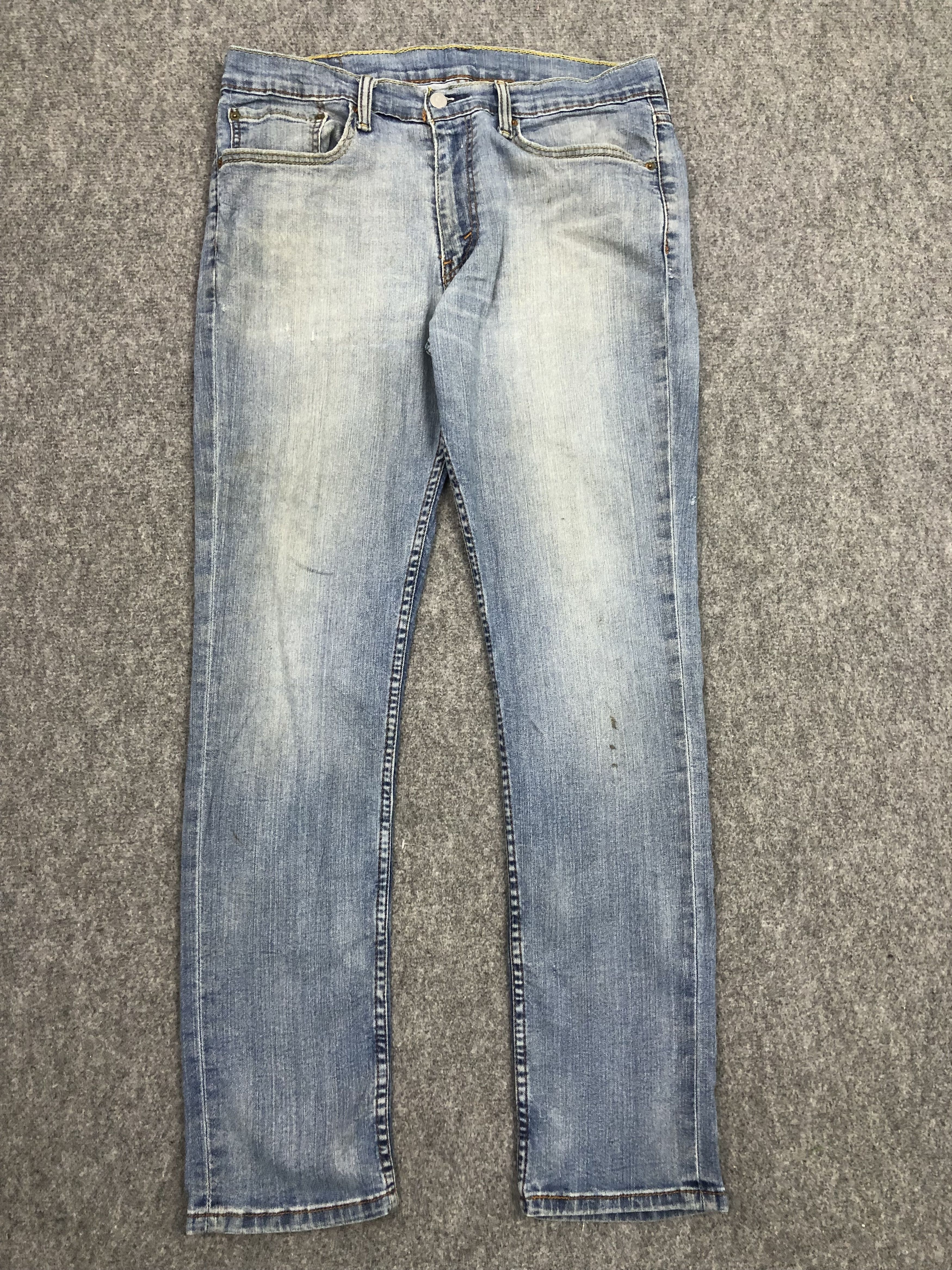 Levi's Vintage Levis Blue Faded Denim DP0312 Size US 35 - 1 Thumbnail