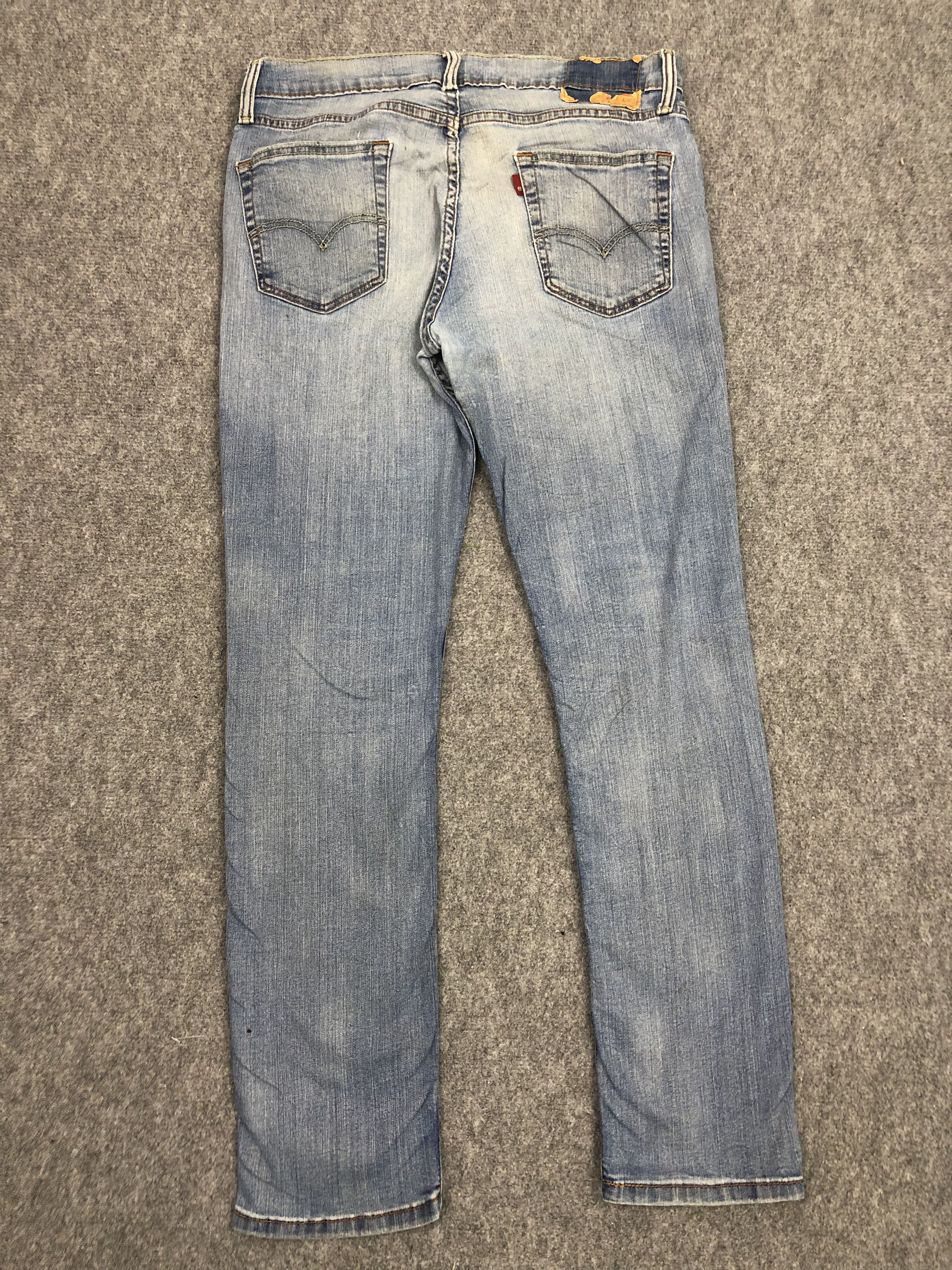 Levi's Vintage Levis Blue Faded Denim DP0312 Size US 35 - 2 Thumbnail