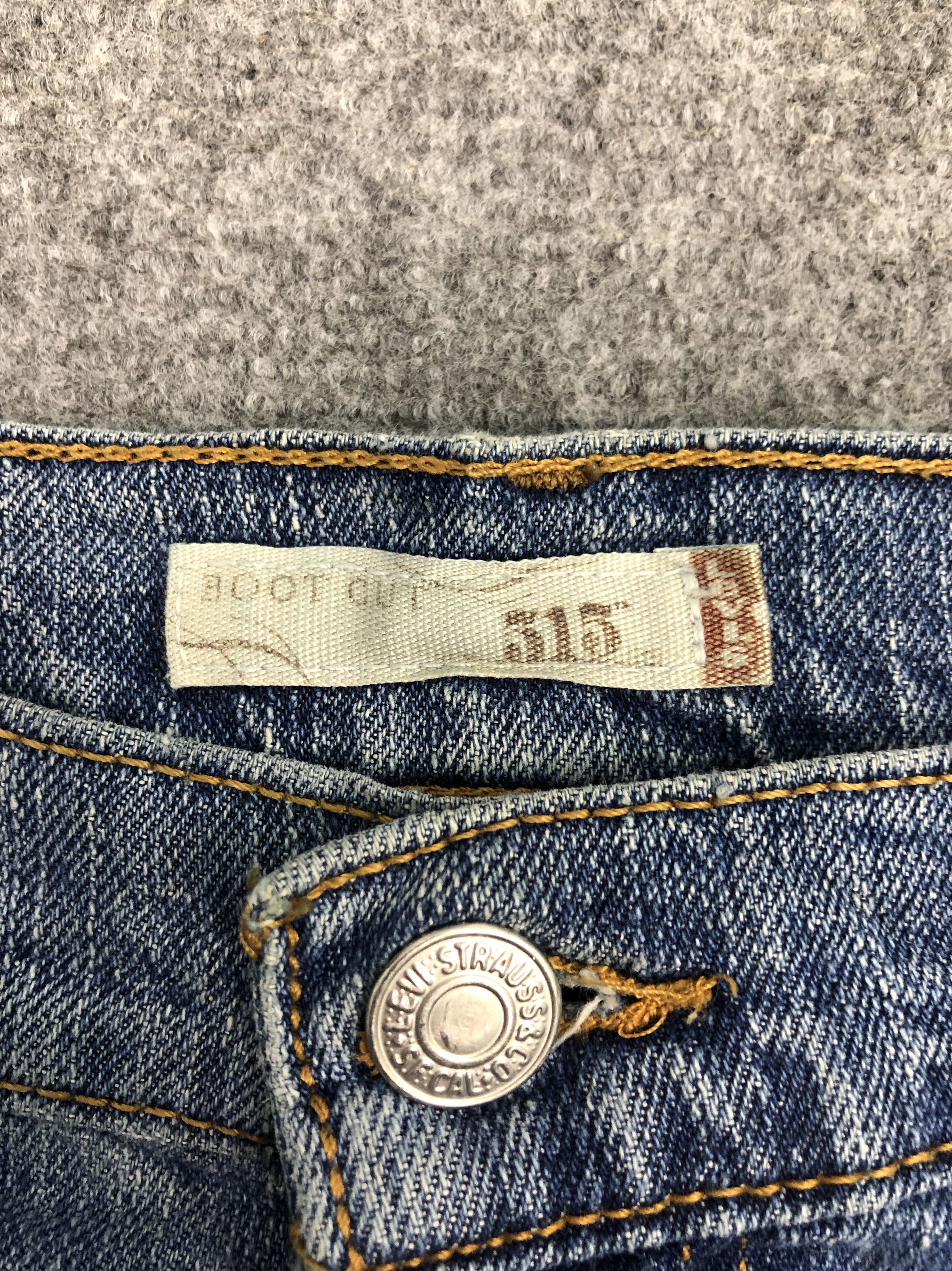 Levi's Vintage Levis 515 Blue Denim Jeans DP0323 Size US 37 - 6 Thumbnail