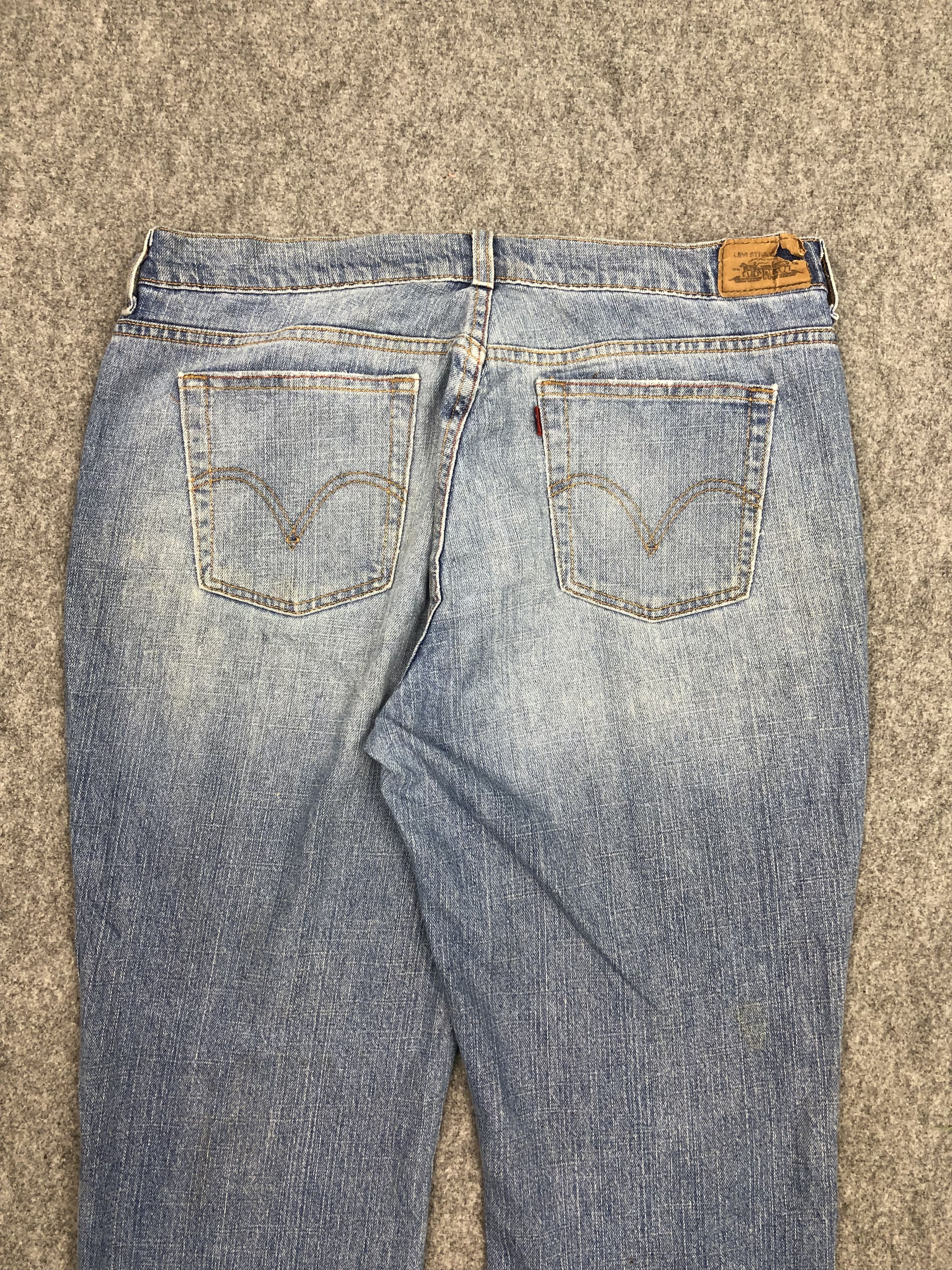 Levi's Vintage Levis 515 Blue Denim Jeans DP0323 Size US 37 - 4 Thumbnail