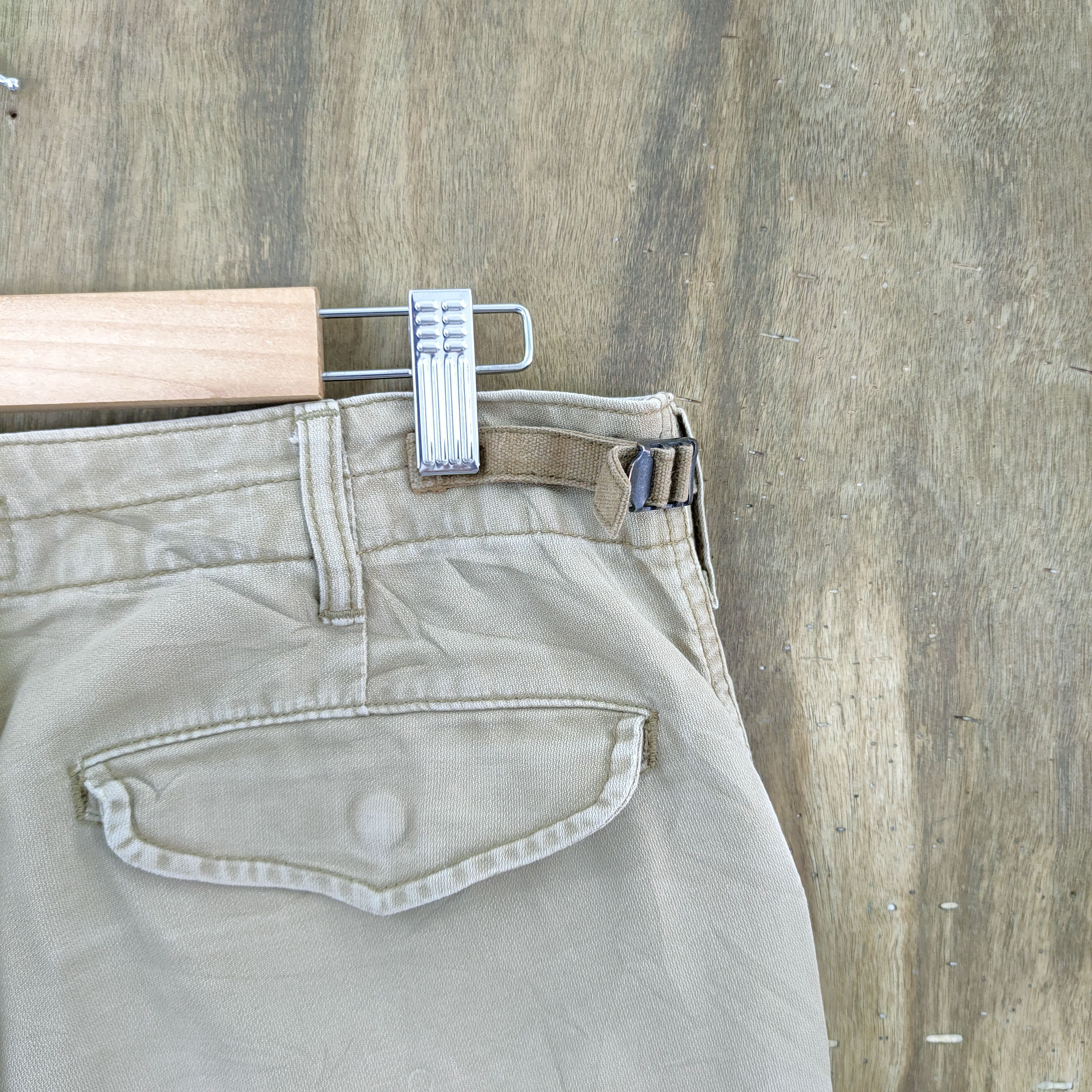 Alpha Industries VINTAGE ALPHA FADED DISTRESSED KNEE CARGO PANTS Size US 30 / EU 46 - 12 Thumbnail