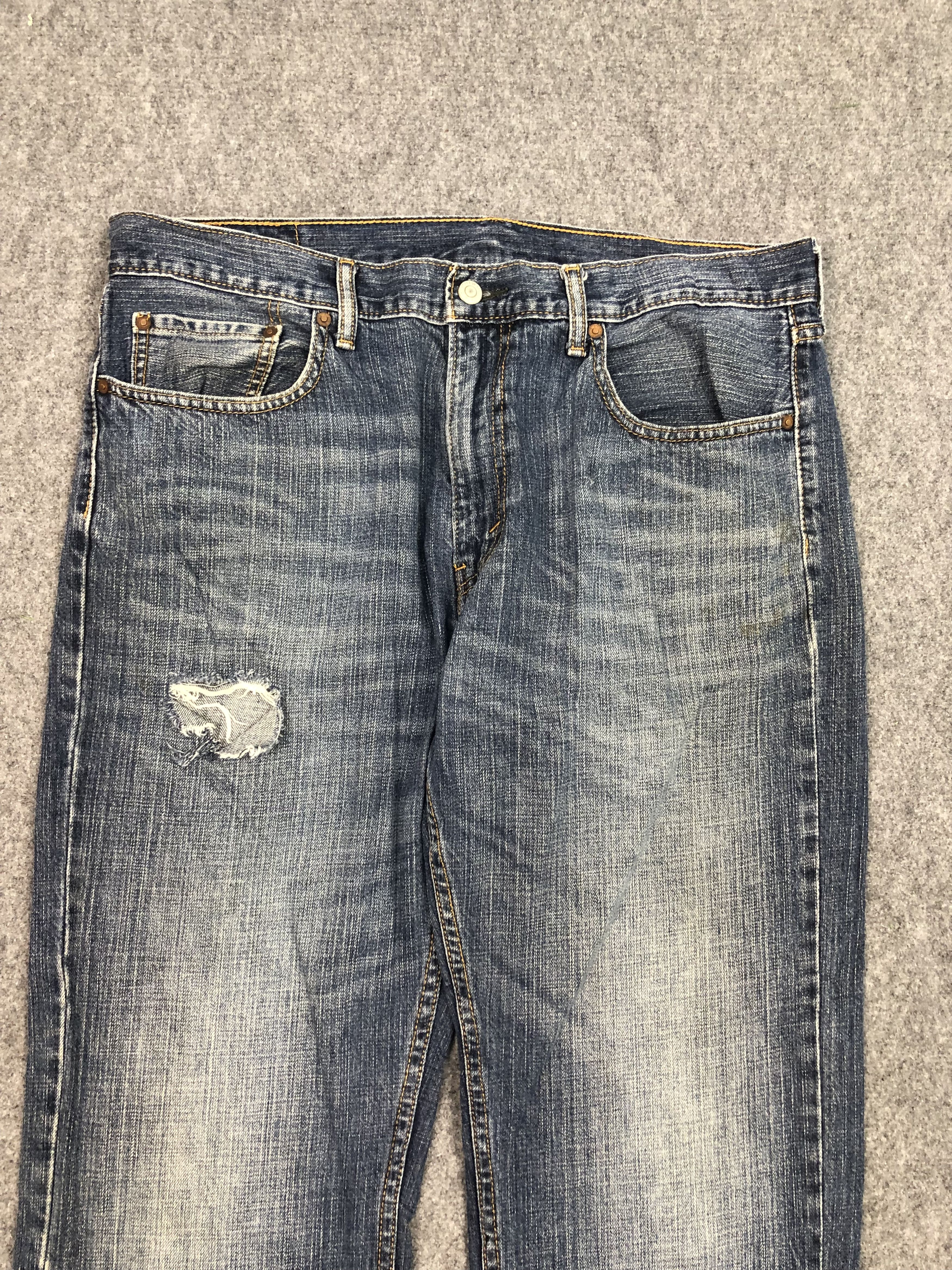 Levi's Vintage Levis 559 Blue Denim Pant DP0326 Size US 39 - 3 Thumbnail