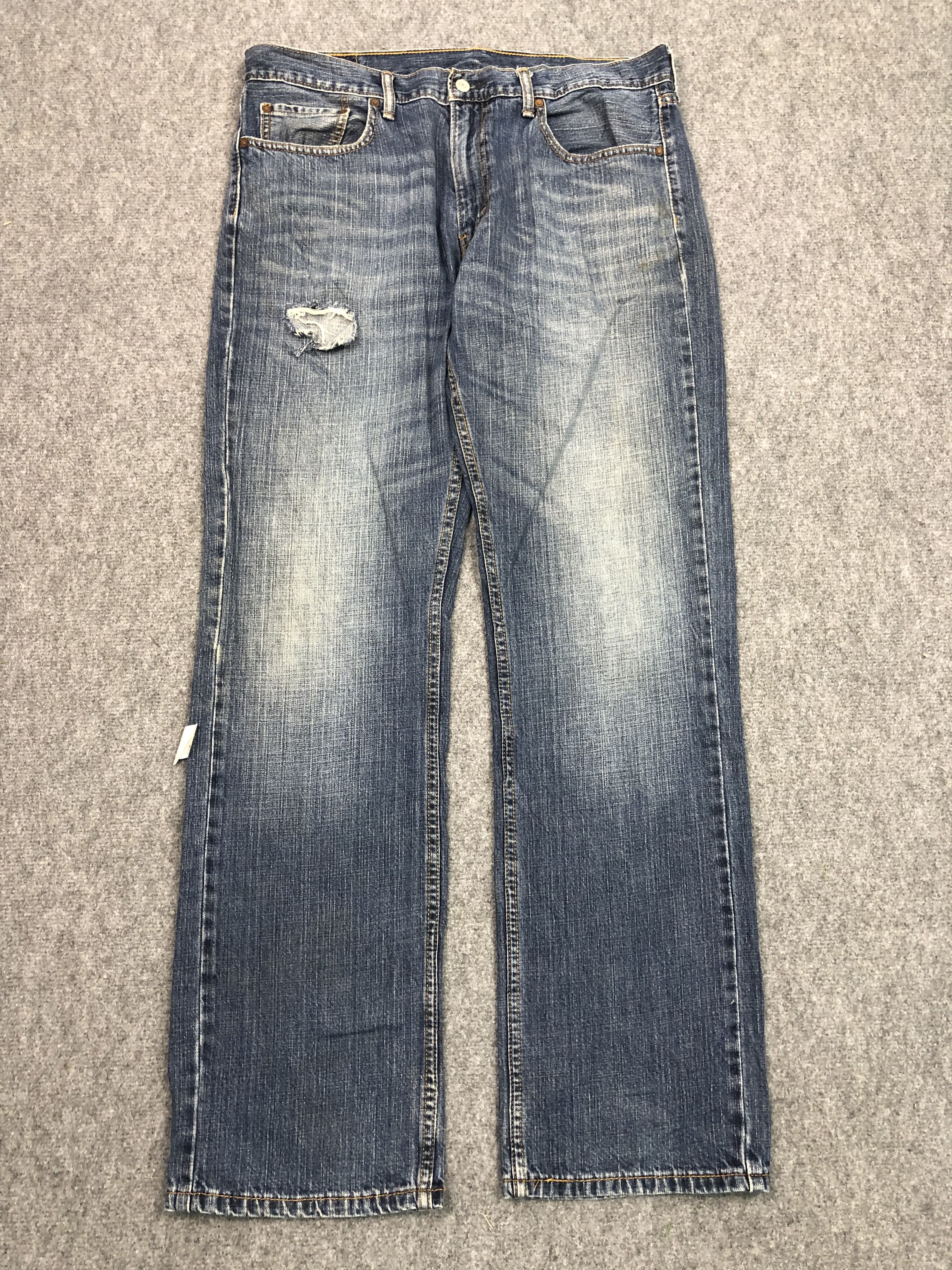 Levi's Vintage Levis 559 Blue Denim Pant DP0326 Size US 39 - 1 Thumbnail