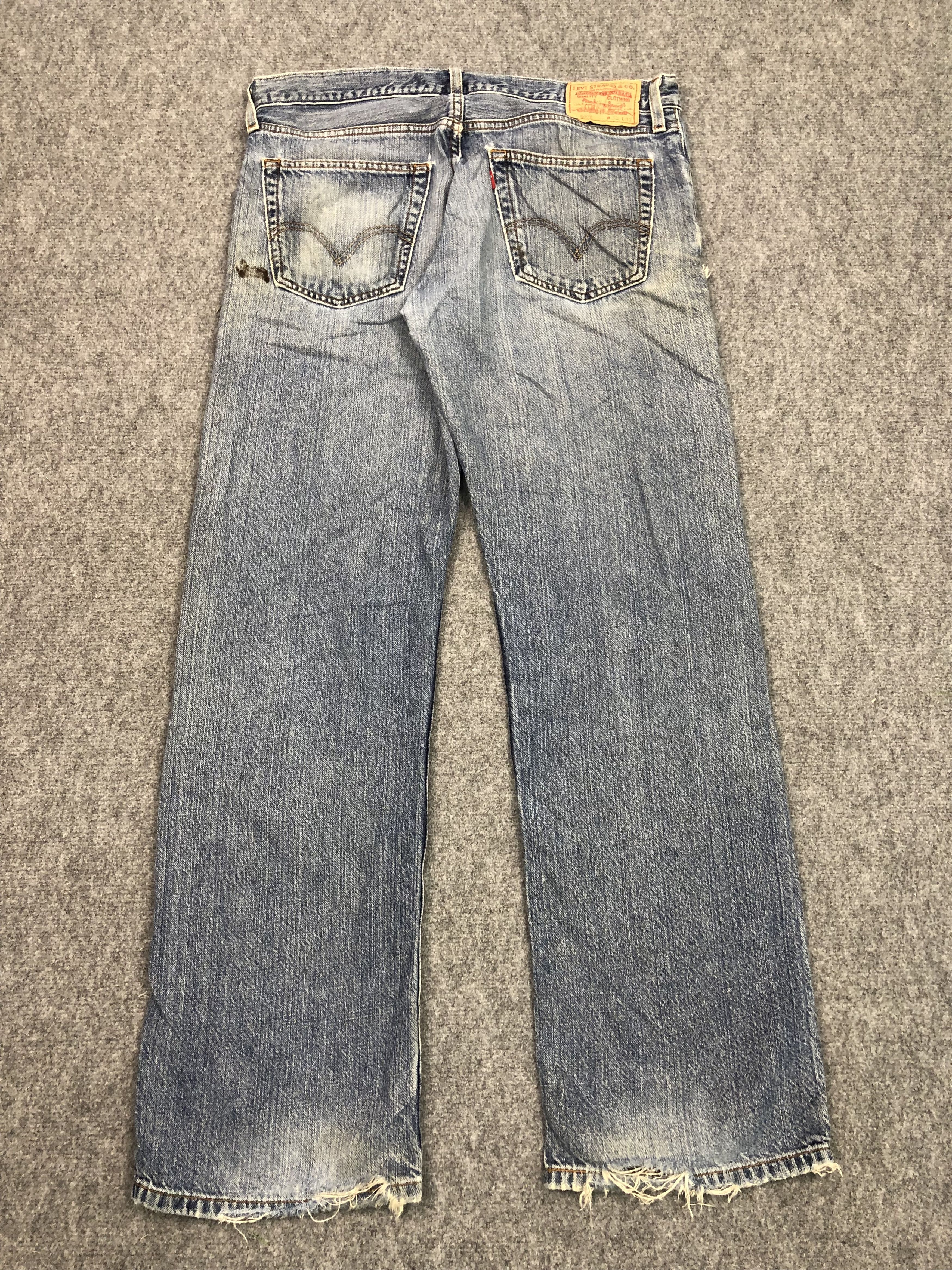 Levi's Vintage levis 529 Low Rise Straight Blue Jeans DP0328 Size US 36 / EU 52 - 2 Thumbnail