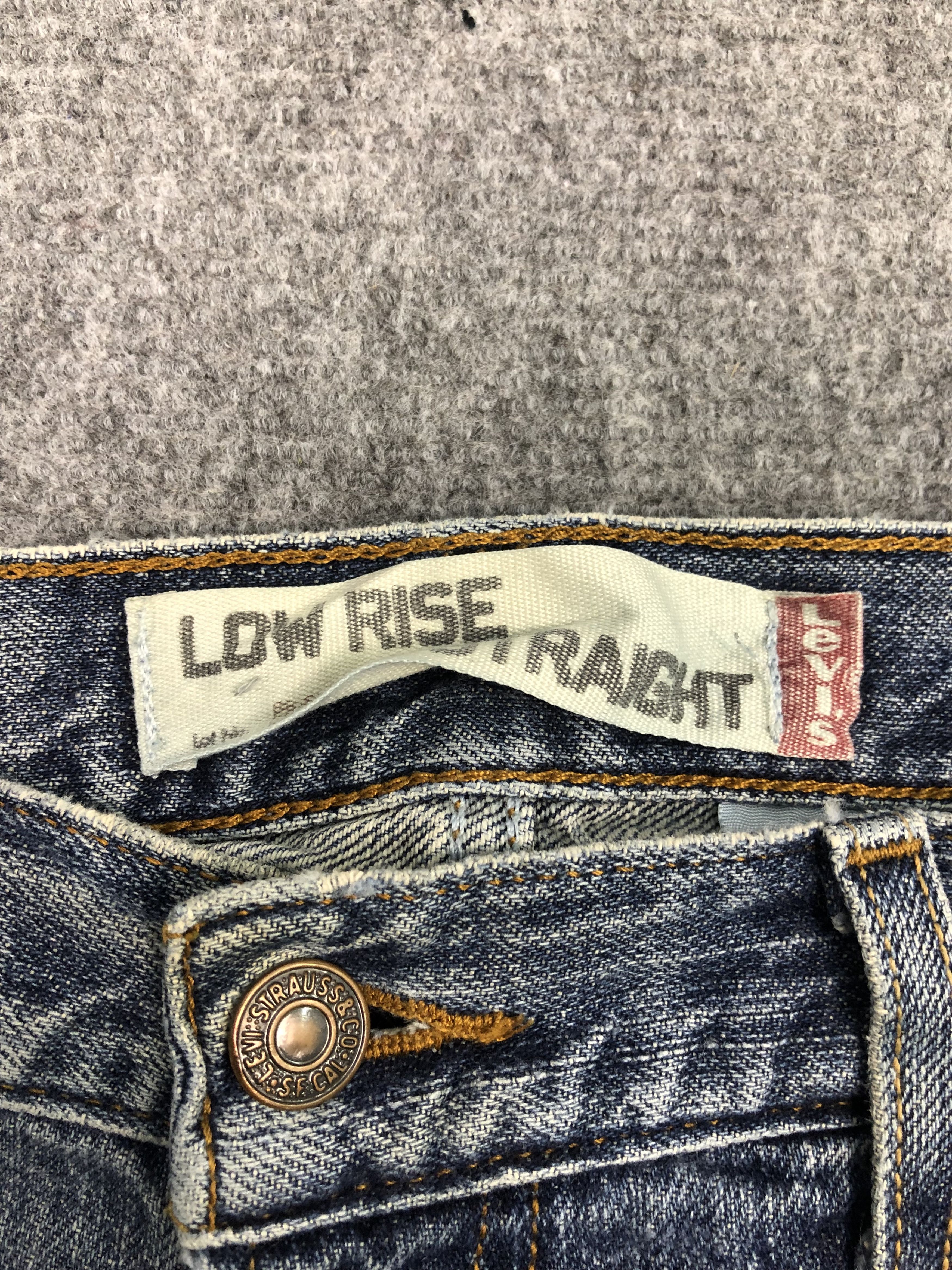 Levi's Vintage levis 529 Low Rise Straight Blue Jeans DP0328 Size US 36 / EU 52 - 7 Thumbnail
