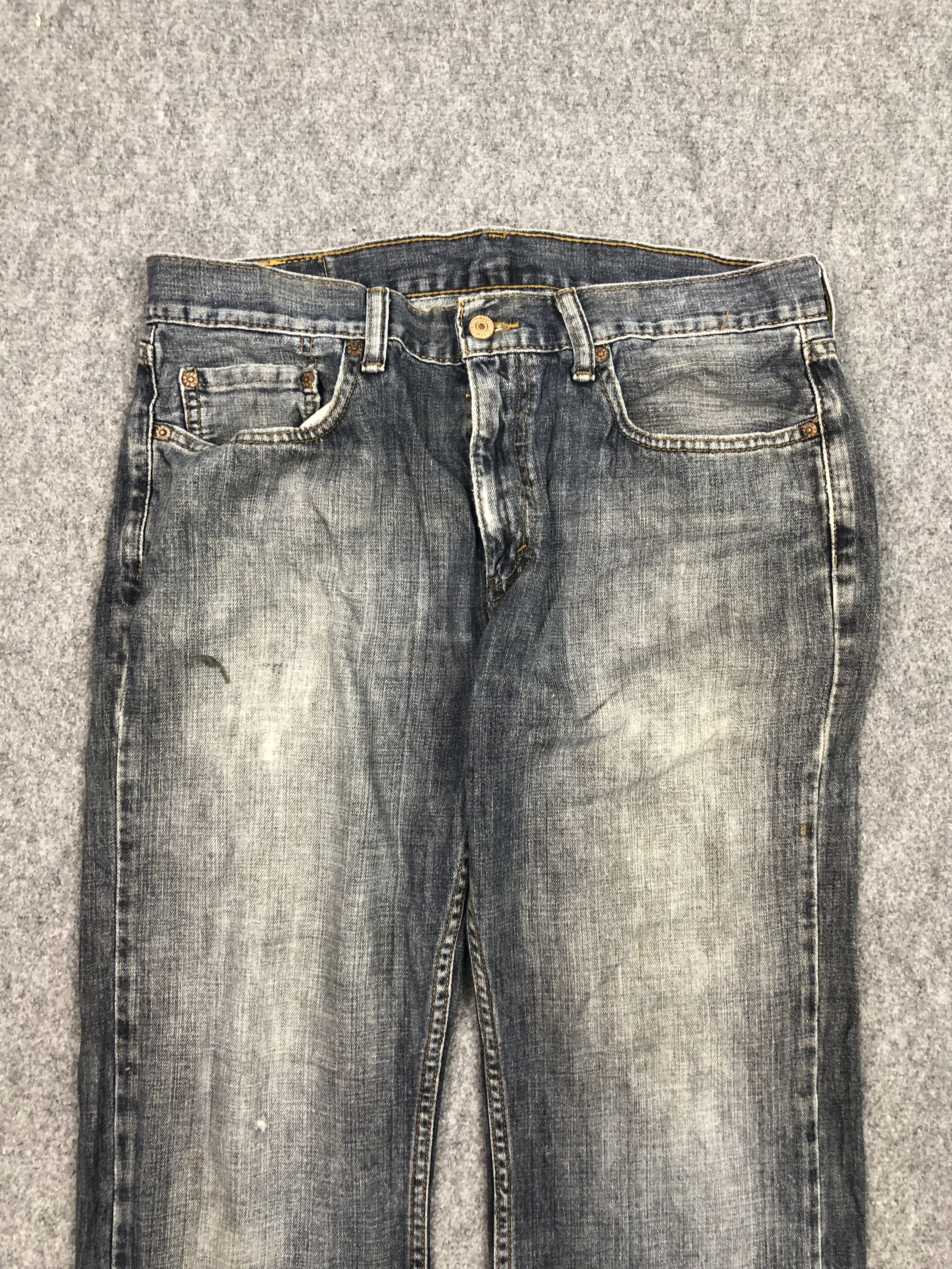 Levi's Vintage Levis 559 Denim Blue Jeans DP0334 Size US 35 - 3 Thumbnail