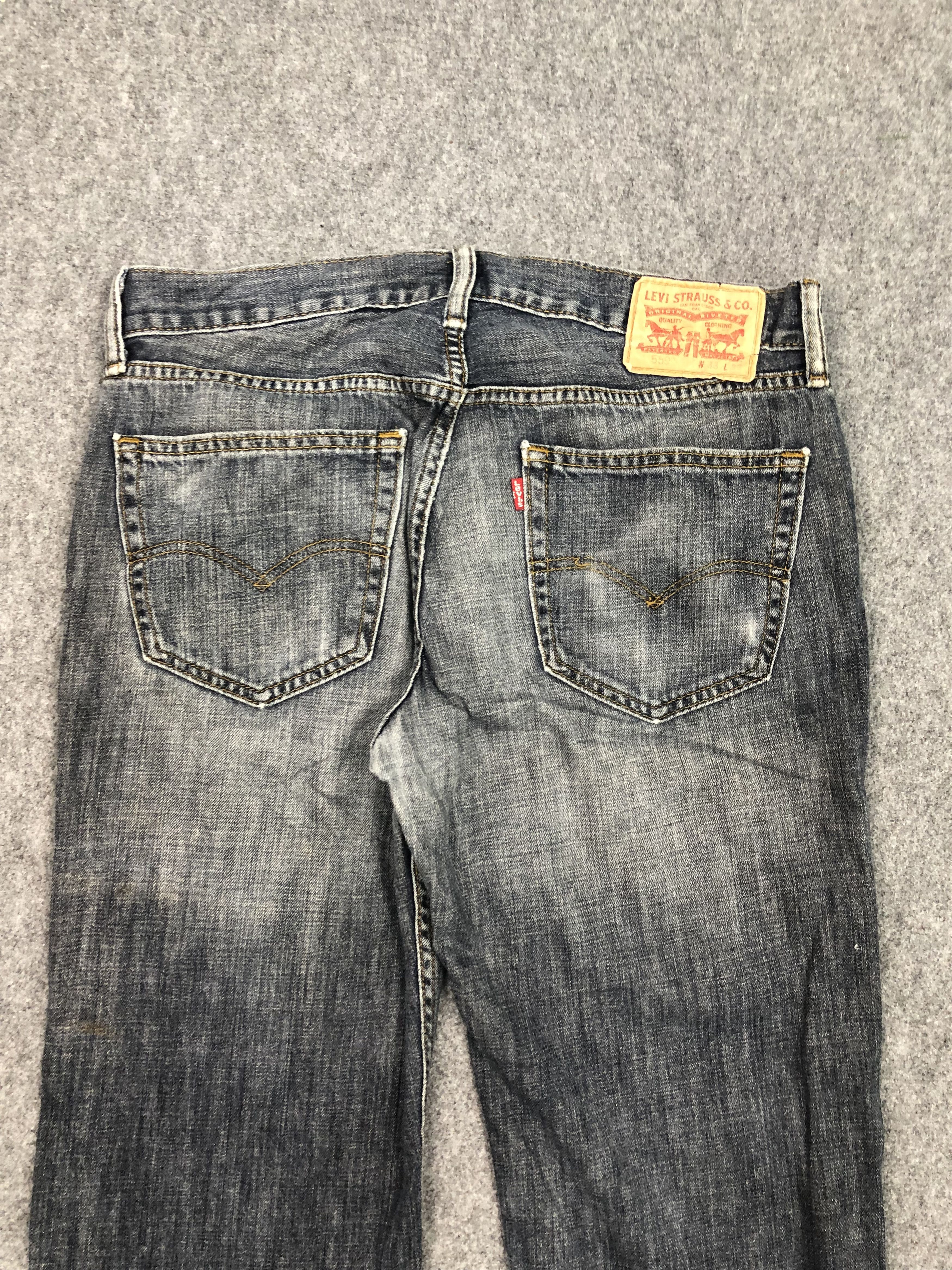 Levi's Vintage Levis 559 Denim Blue Jeans DP0334 Size US 35 - 4 Thumbnail