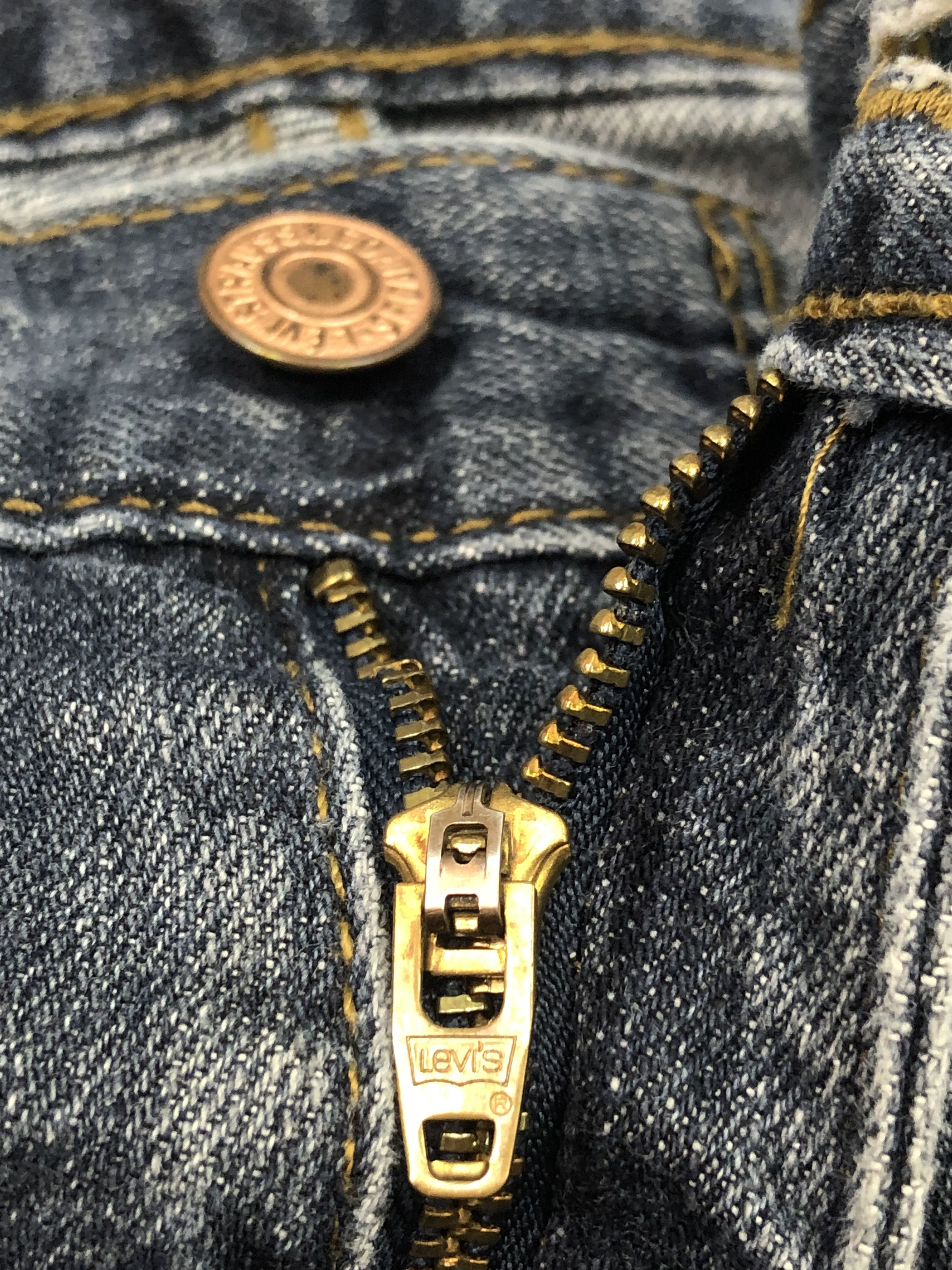 Levi's Vintage Levis 559 Denim Blue Jeans DP0334 Size US 35 - 8 Thumbnail