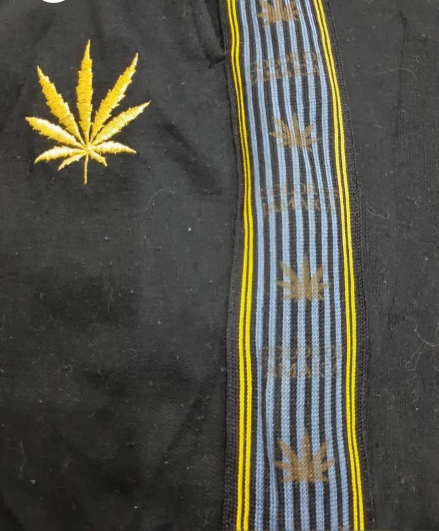 Bob Marley GRAIL!!! Vintage Marijuana Short pants Side Tape Size US 32 / EU 48 - 3 Thumbnail