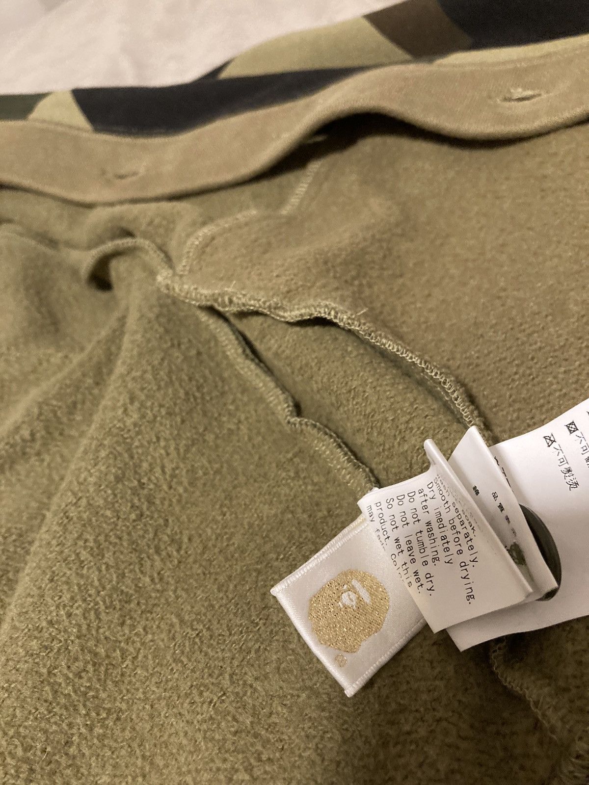 Bape A Bathing Ape BAPE 1st Green Camo Cardigan Rare | Grailed