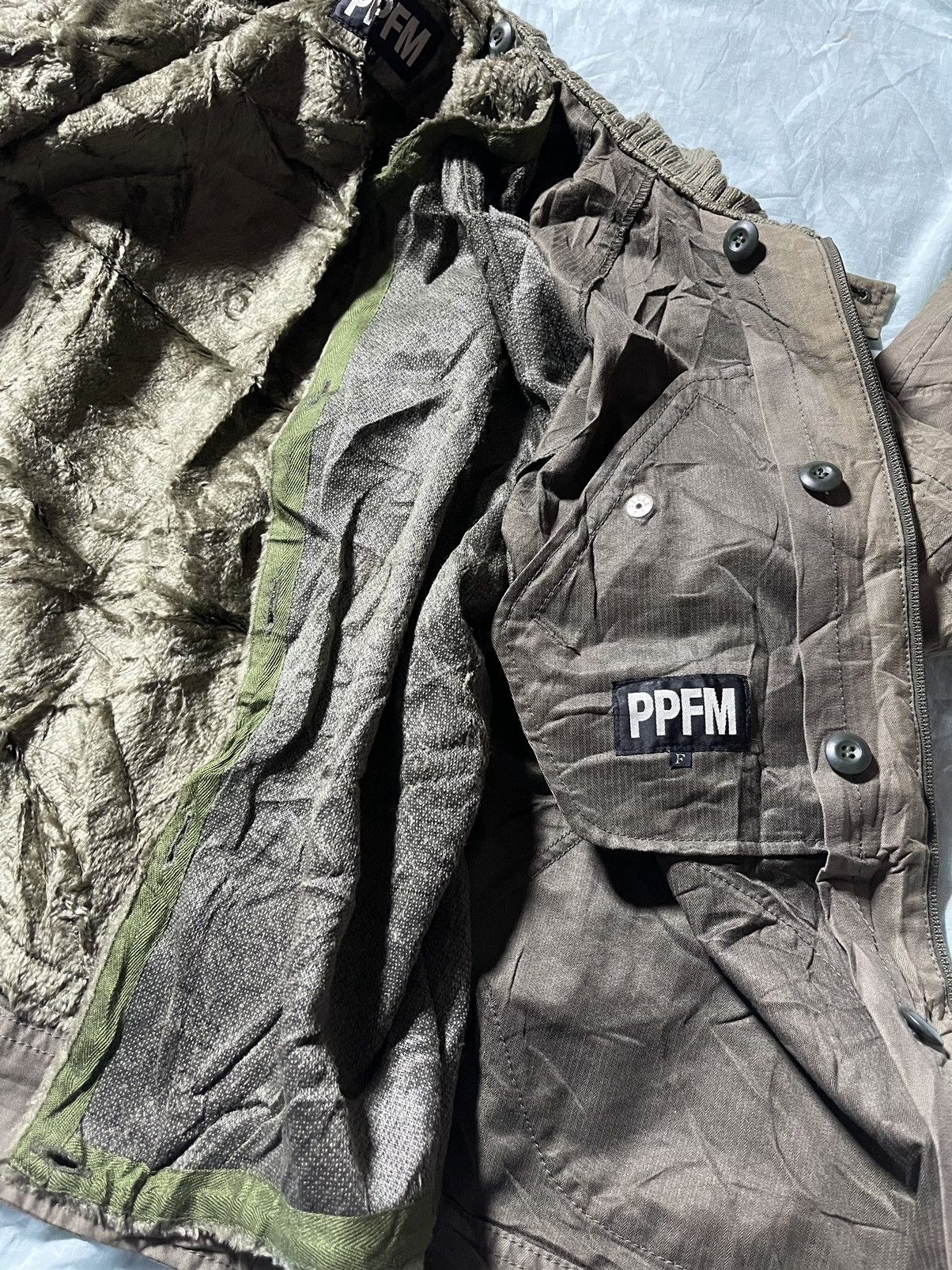 Japanese Brand × PPFM PPFM Military Outdoor Streetwear Sherpa Size US M / EU 48-50 / 2 - 12 Thumbnail
