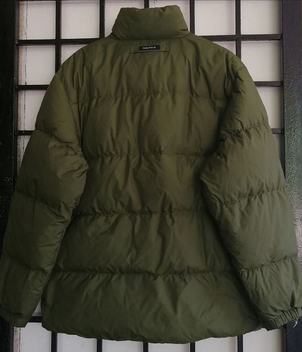 Vintage 🔥Nautica Military Design Puffer Jacket Grailed